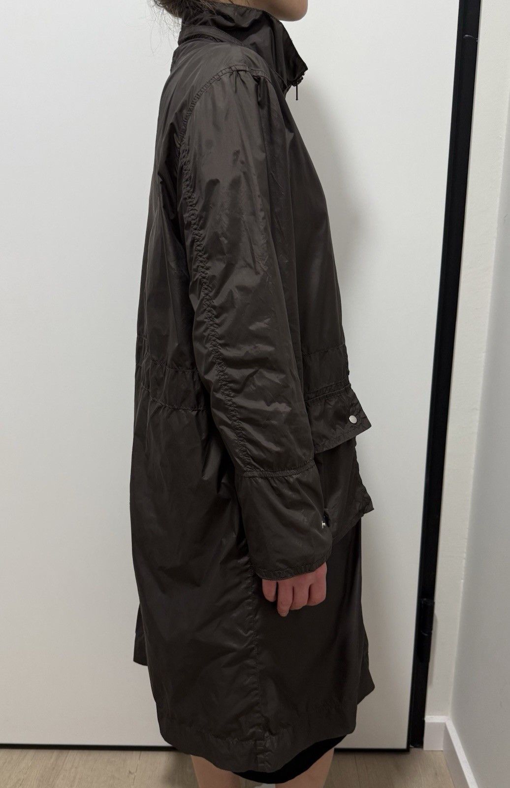 Moncler Vintage Moncler Womens Light Nylon Jacket Rain size 1 Size S / US 4 / IT 40 - 8 Thumbnail
