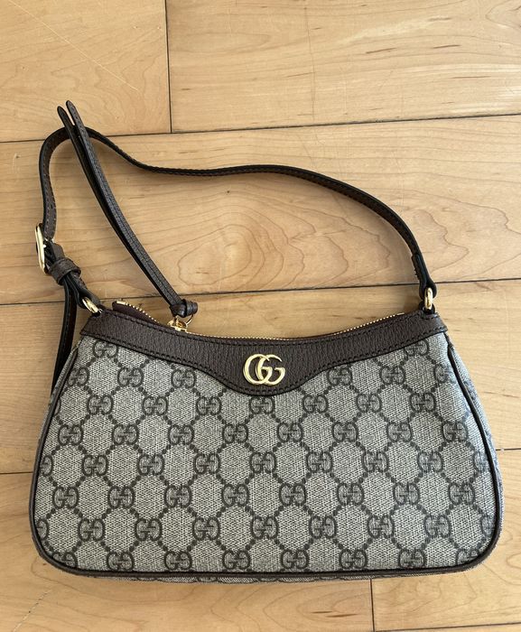 Gucci Beige Small Ophidia GG Shoulder Bag