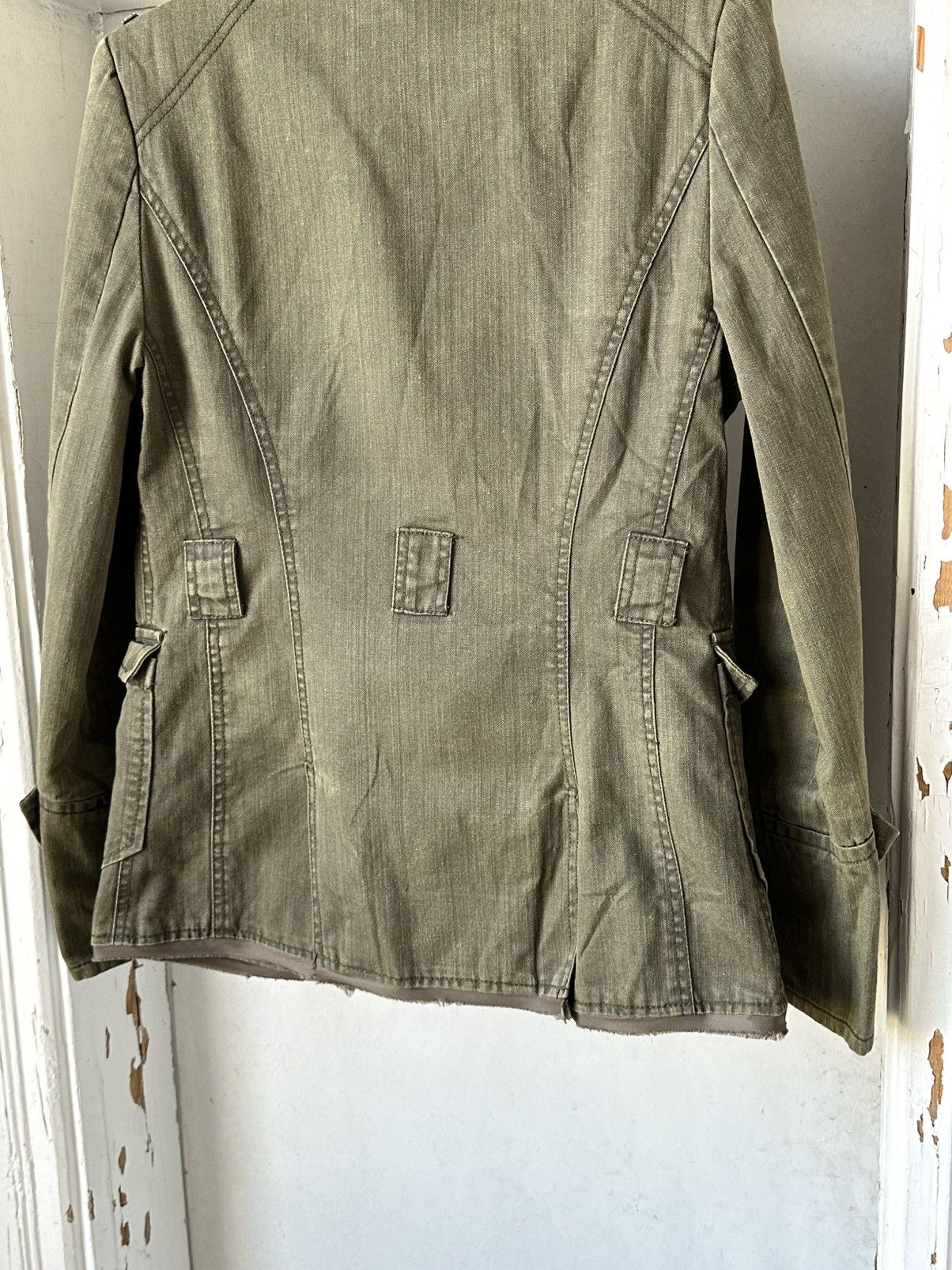 Beauty Beast × Le Grande Bleu (L.G.B.) × Vintage Vintage Khaki Metal Buttons Jacket Size L / US 10 / IT 46 - 8 Thumbnail
