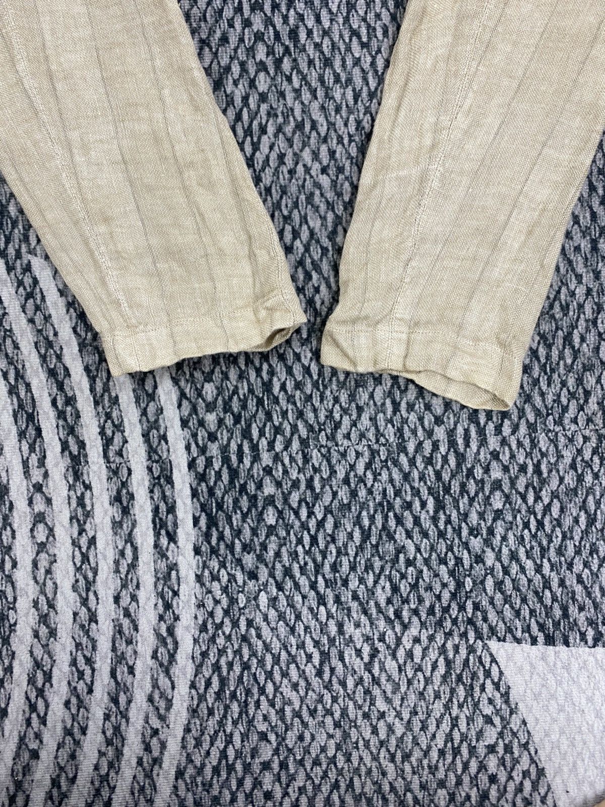Krizia Uomo Vintage EVEX By Krizia Beige Linen Jacket Size M / US 6-8 / IT 42-44 - 9 Thumbnail
