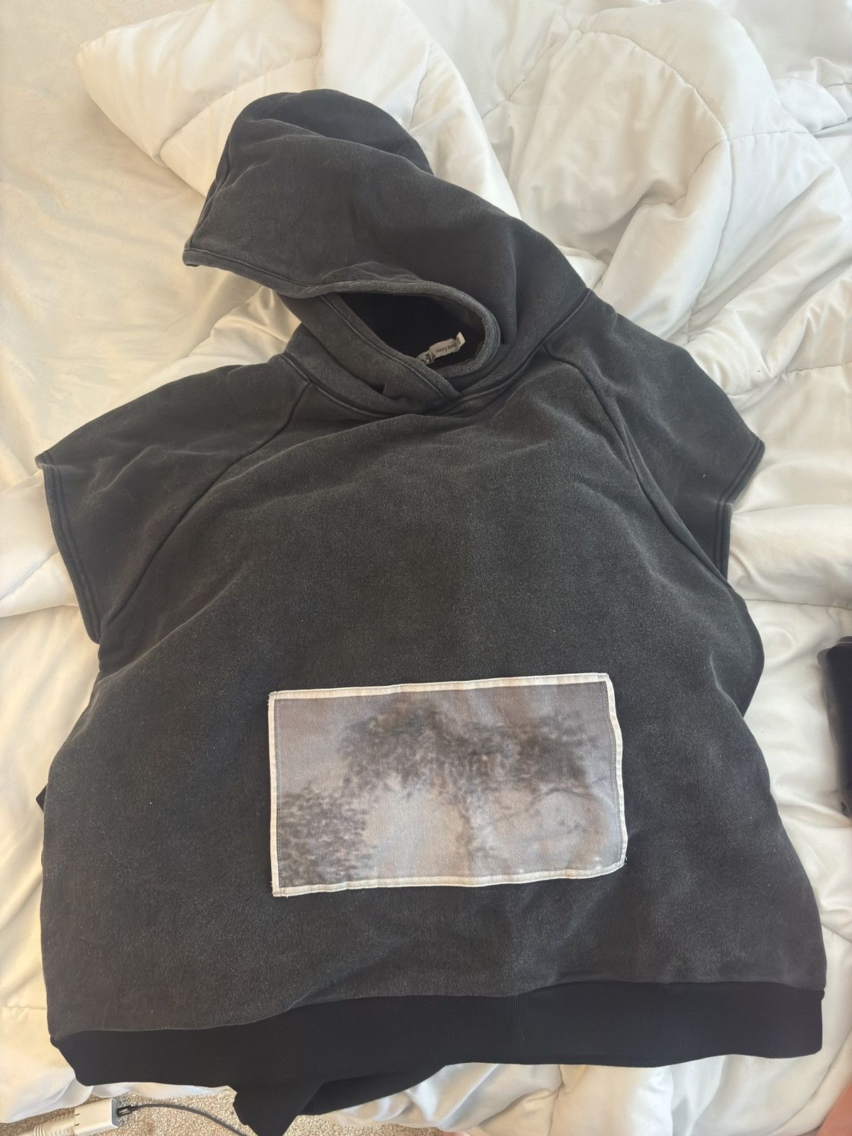 HENRY KAVA SLEEVELESS HOODIE #NATURE SIZE 2