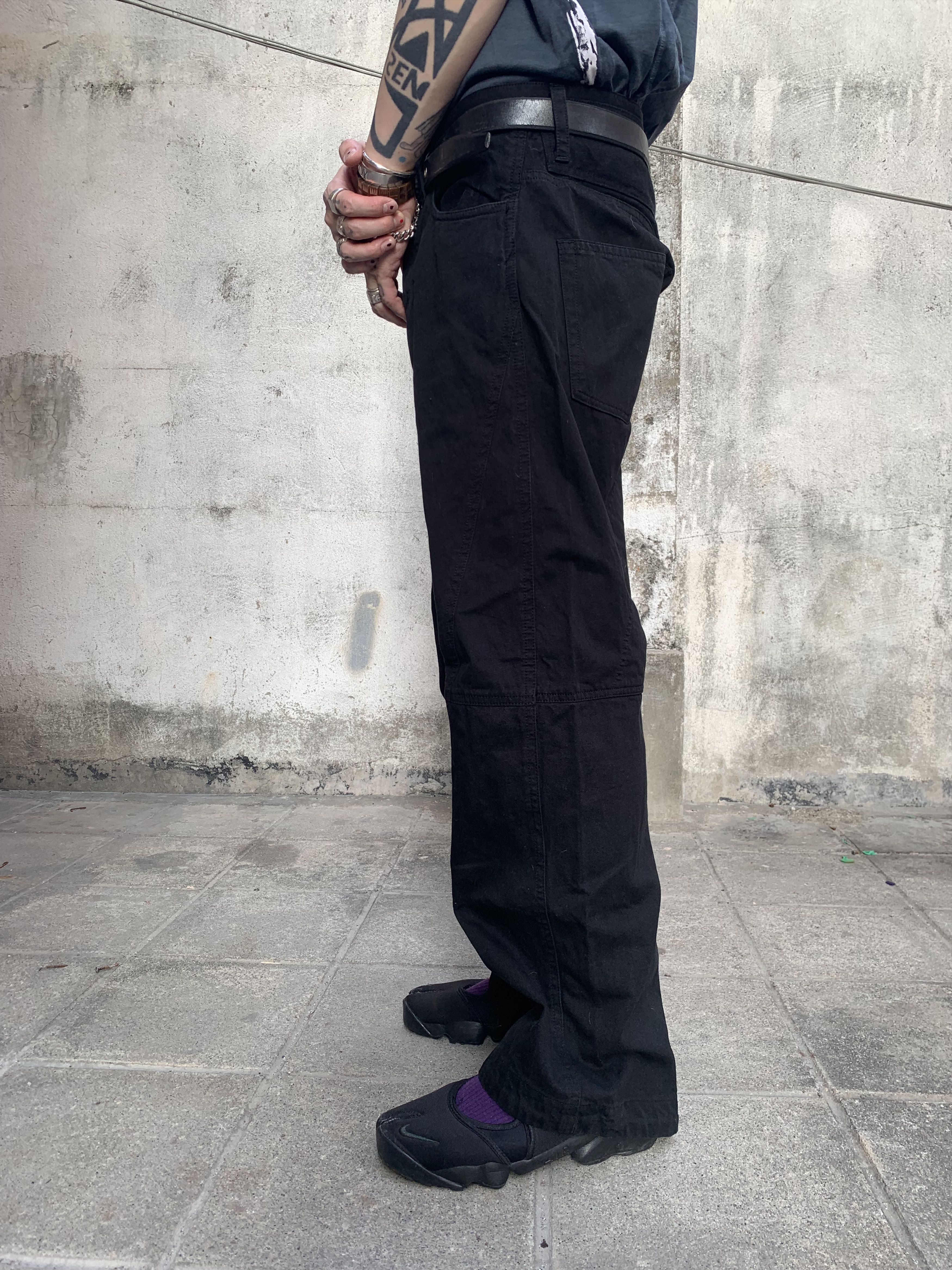 Y's for Men Y's for Men Patched Zipper-cuff Pants Size US 32 / EU 48 - 4 Thumbnail