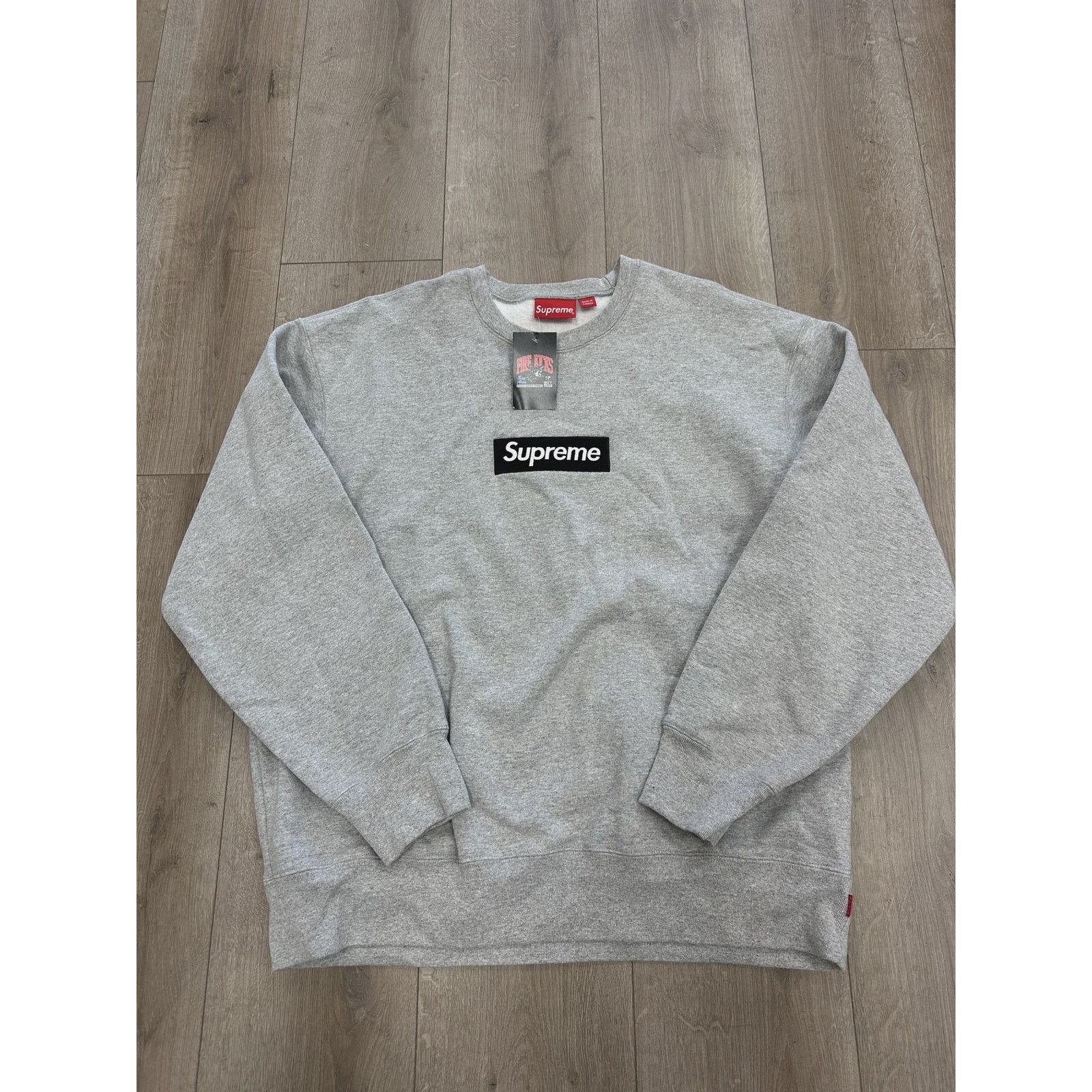 Asspizza × Supreme Supreme asspizza Box Logo Hoodie Grey | Grailed