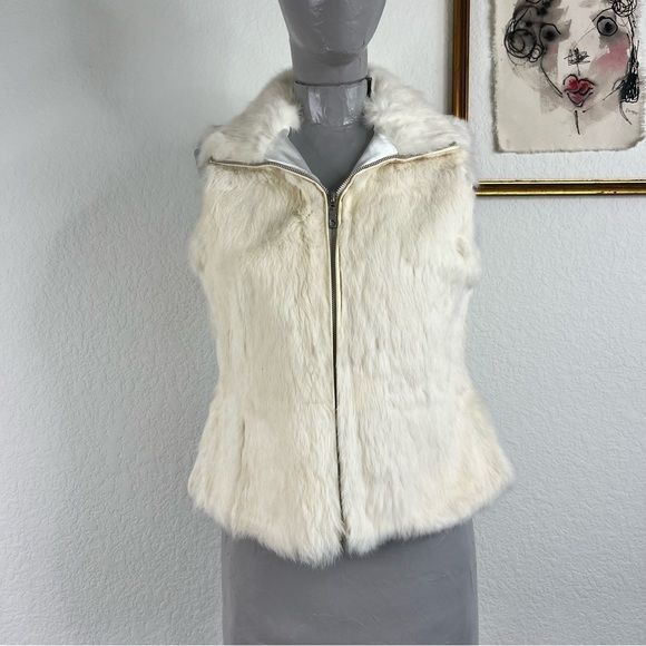 Vintage VTG More Dash Than Cash Fur Vest Size M / US 6-8 / IT 42-44 - 1 Thumbnail