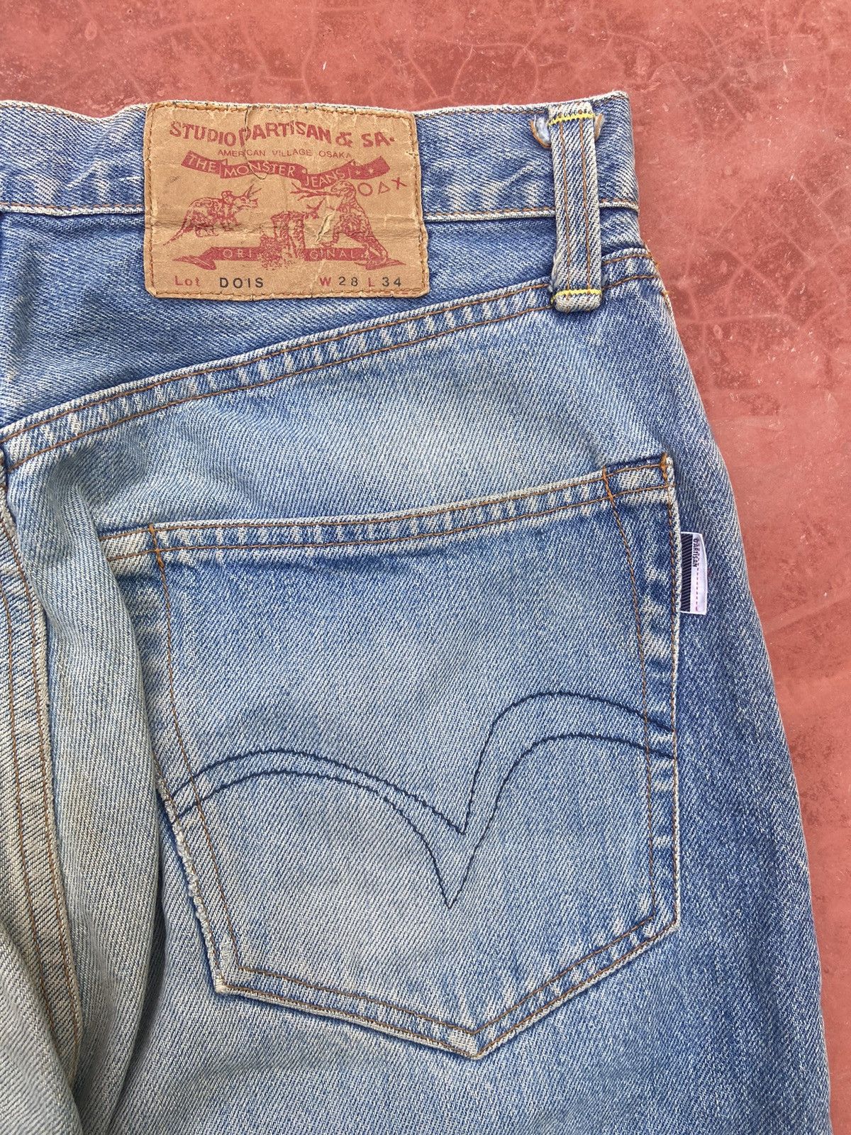 Studio D'Artisan Studio D Artisan jeans selvedge blue wash Size US 28 / EU 44 - 5 Thumbnail
