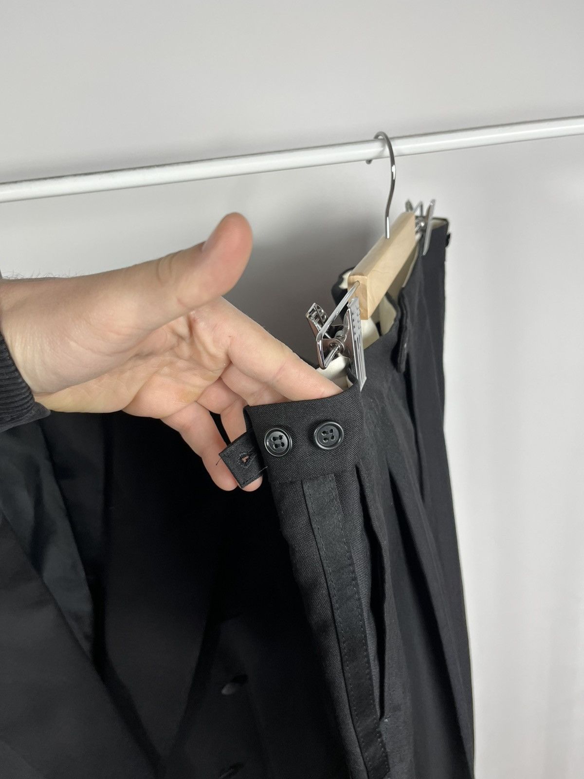 Other Black Tuxedo Suit Double Breasted Blazer Pants England 40R Size 40R - 12 Thumbnail