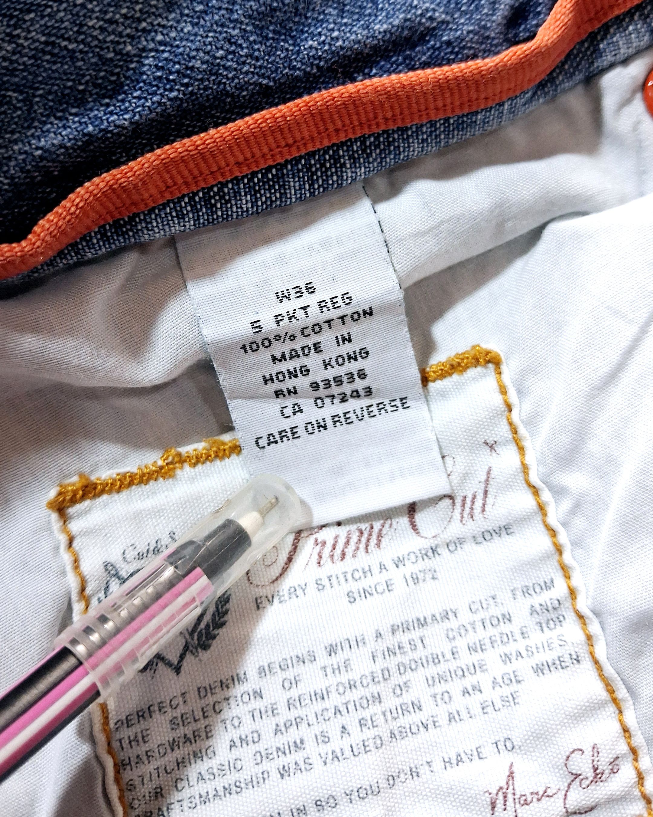 Marc Ecko MARC ECKO REGULER DENIM JEANS Size US 36 / EU 52 - 9 Thumbnail