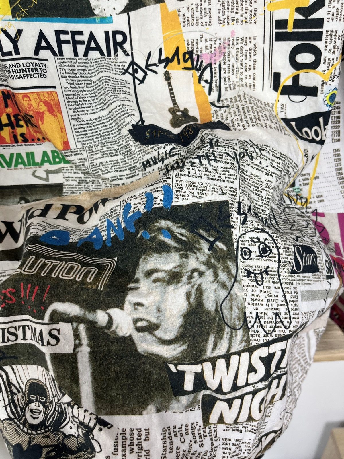 Desigual Vintage Desigual designer art shirt avant garde magazine y2k Size US L / EU 52-54 / 3 - 6 Thumbnail