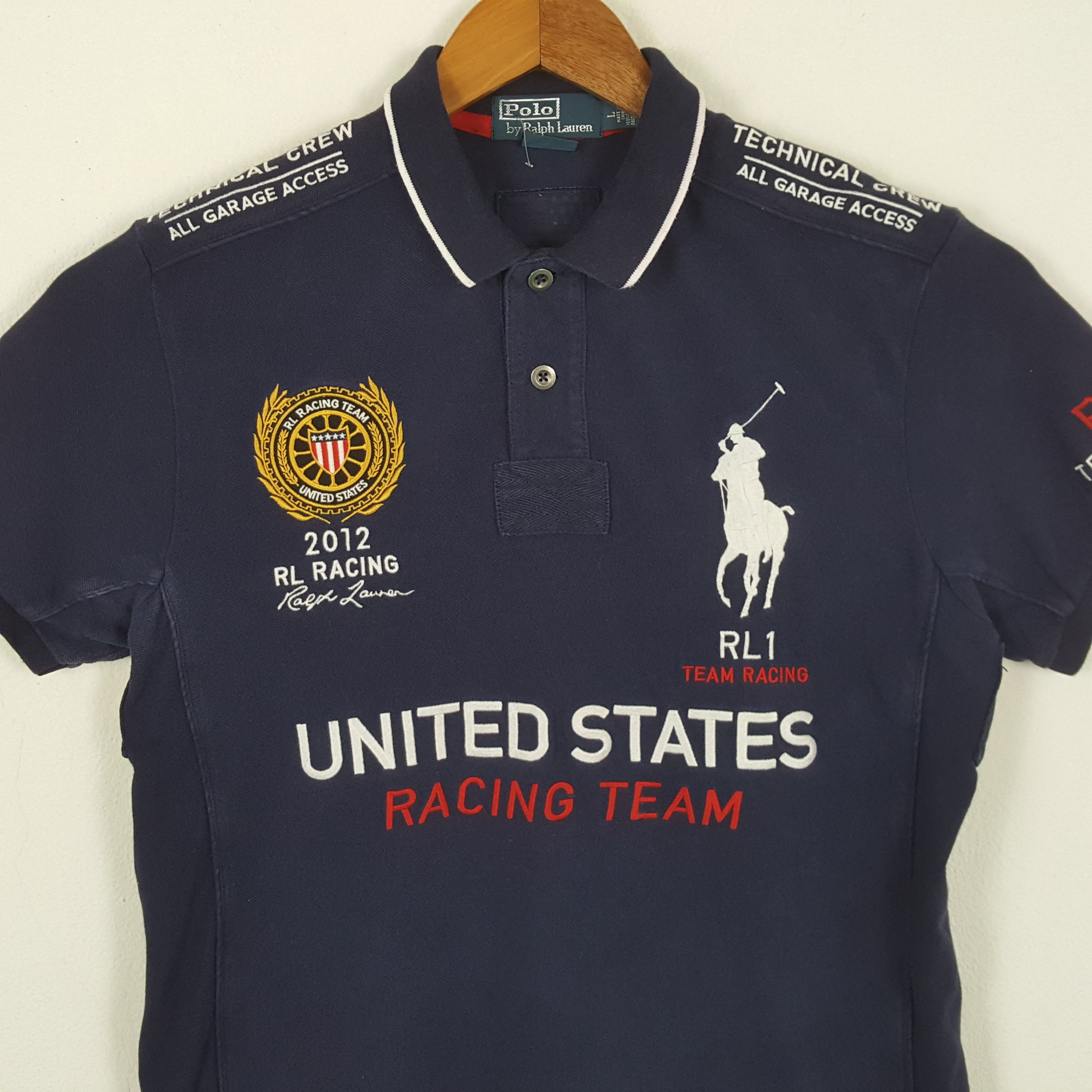 Polo Ralph Lauren × Vintage Vintage POLO by RALPH LAUREN Luxury Fashion Brand Polos Size US L / EU 52-54 / 3 - 2 Thumbnail