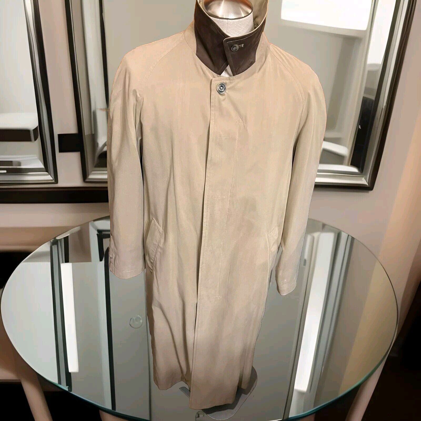 Paul Stuart Paul Stuart Trench Coat concealed Button Beige 38 US Size US S / EU 44-46 / 1 - 4 Thumbnail