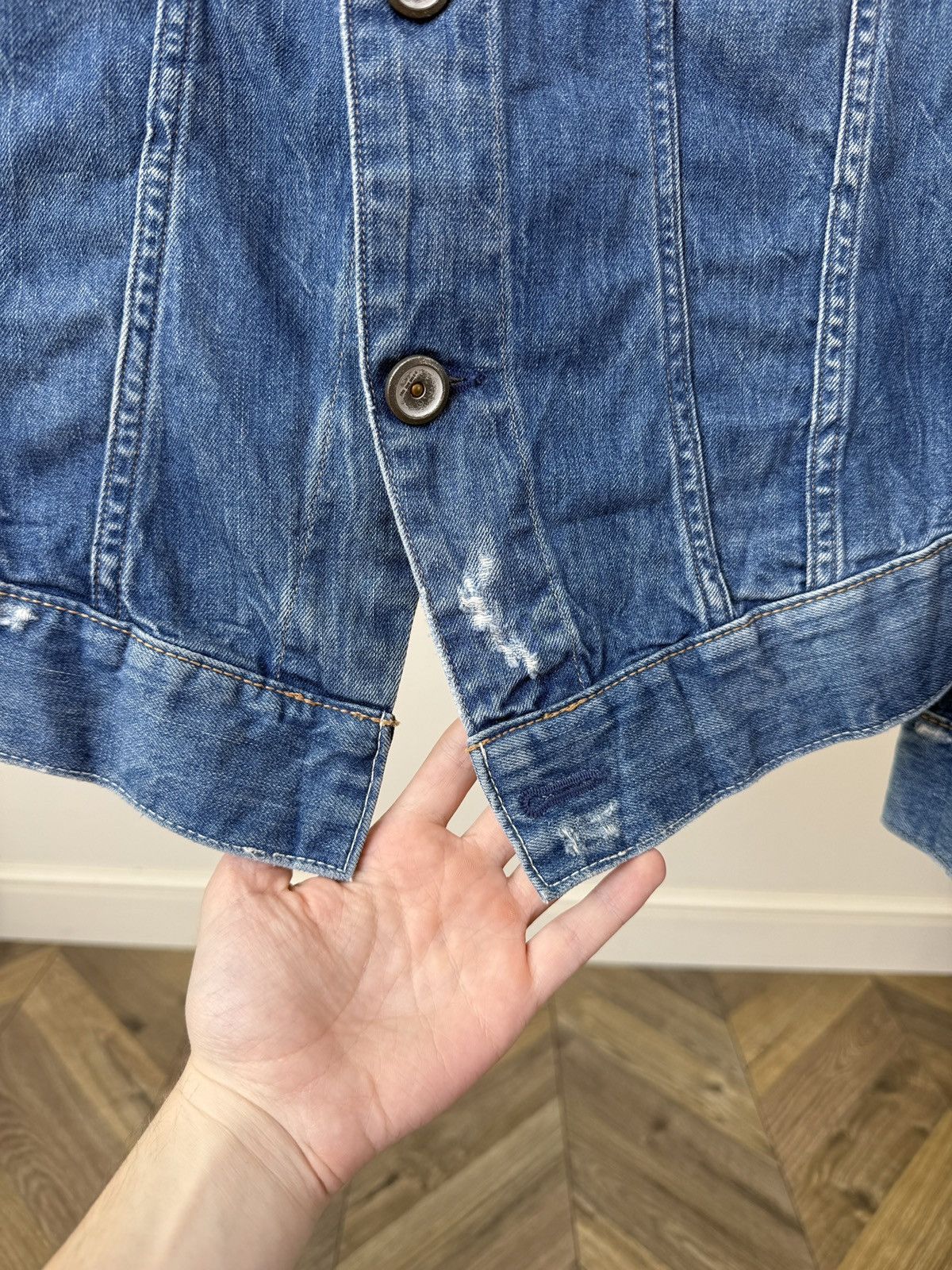 G-Star Vintage G-Star RAW Women’s Denim Jacket Blue Wash ARC JKT Size M / US 6-8 / IT 42-44 - 7 Thumbnail