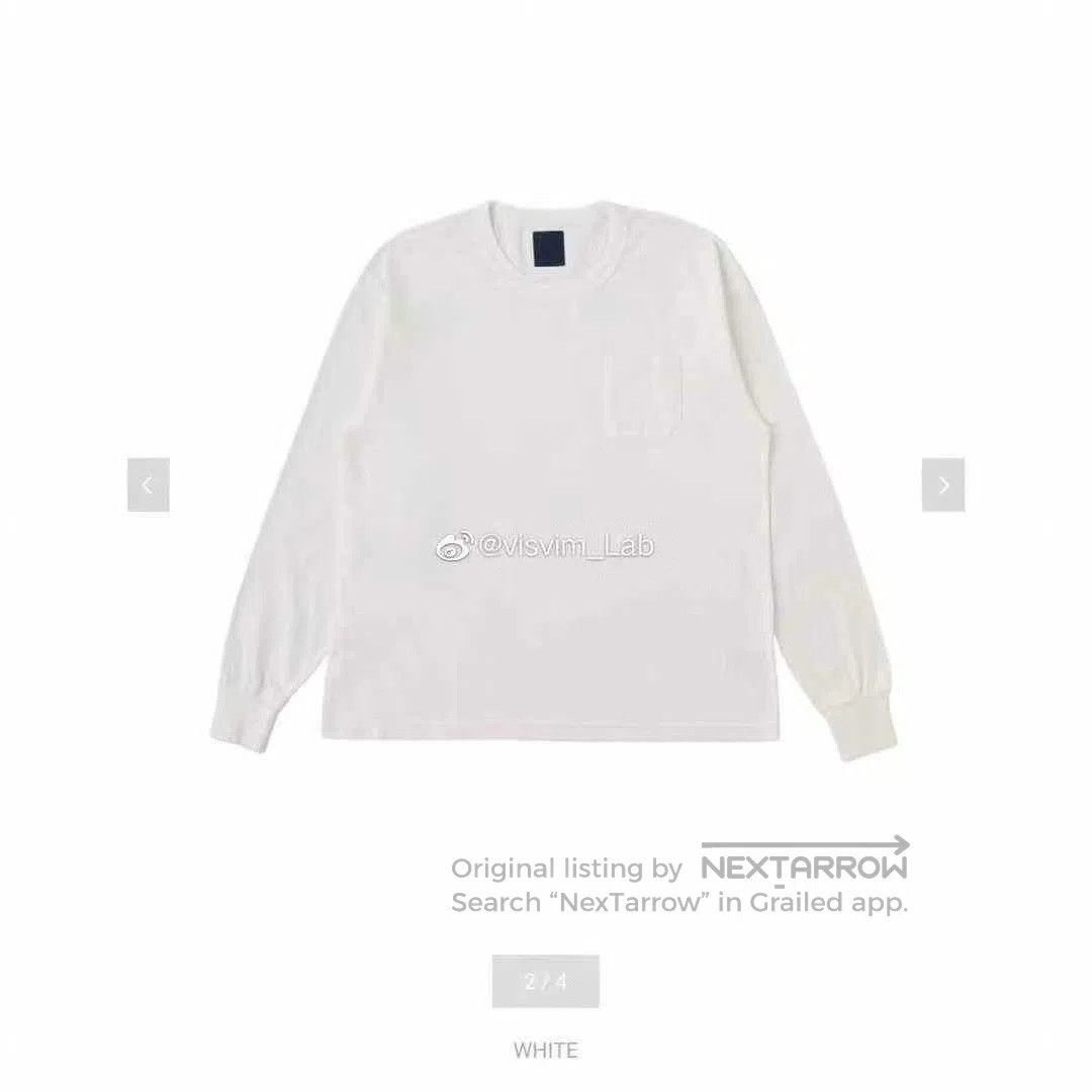 Visvim VISVIM 22 ICT JUMBO TEE L/S. Size US S / EU 44-46 / 1 - 5 Thumbnail