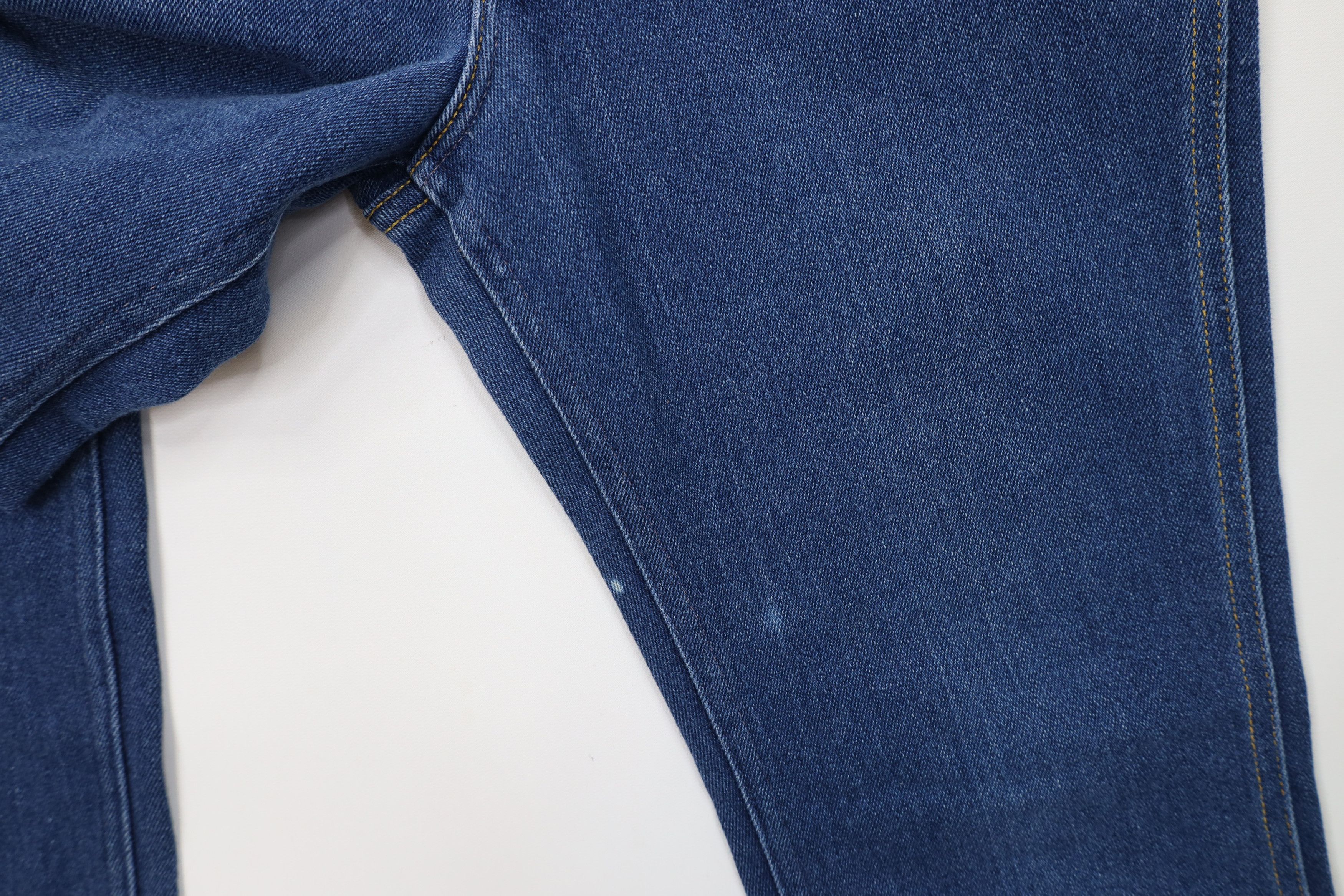 Lee Vintage 70s Lee Distressed Flared Denim Jeans Blue USA Size 27" / US 4 / IT 40 - 7 Thumbnail