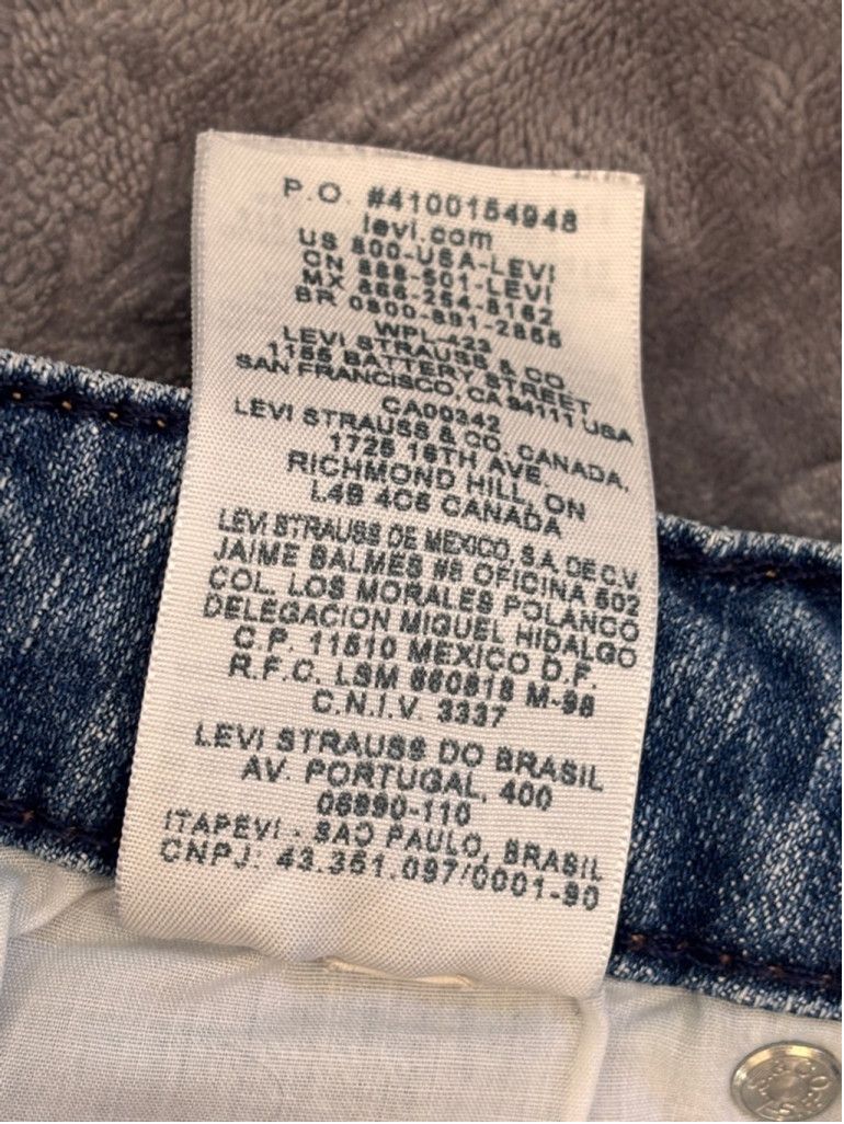 Levi's Women's Levi's Mid-Rise Skinny Jeans Size 28 Blue Denim Size 28" / US 6 / IT 42 - 10 Thumbnail