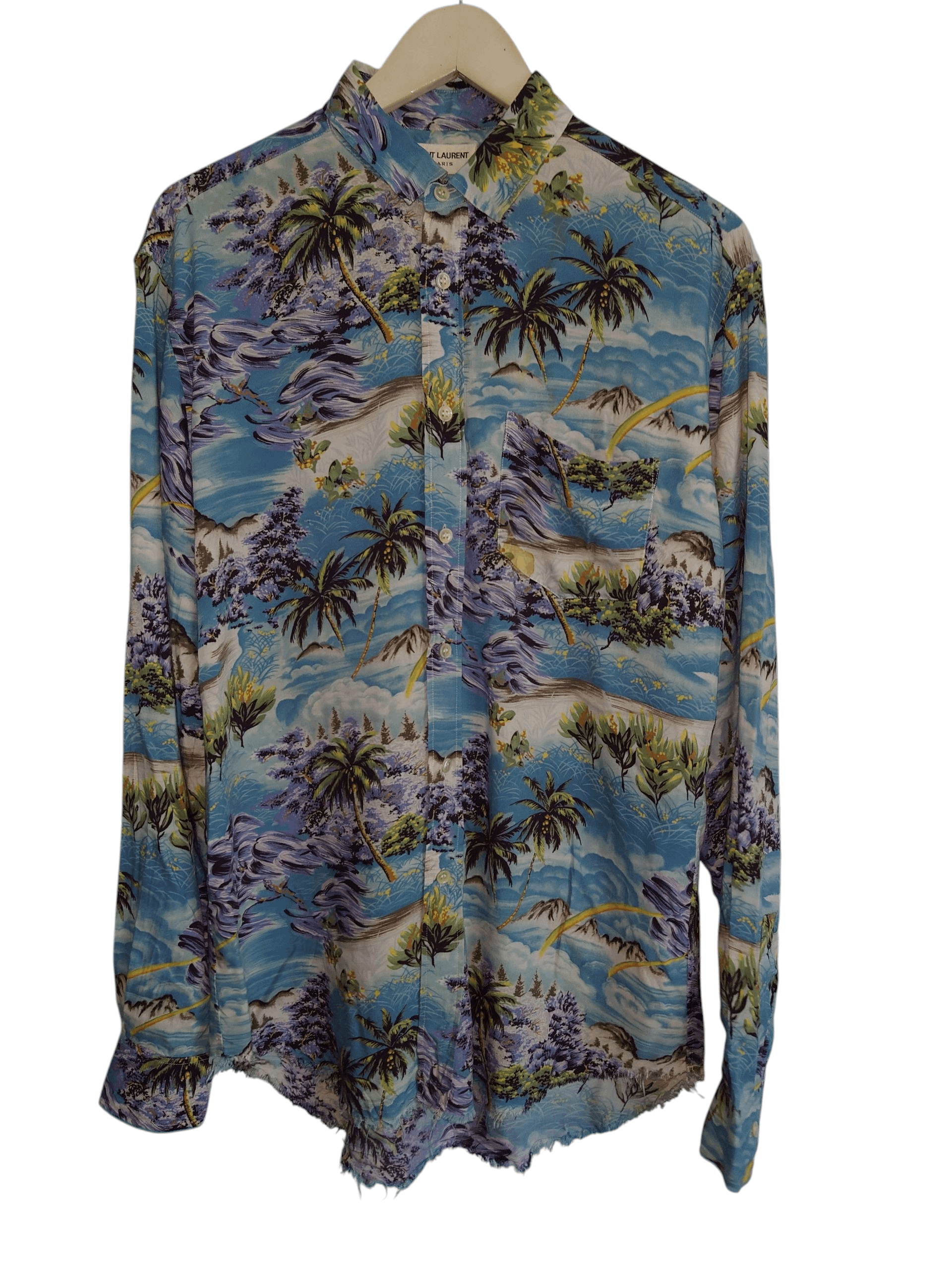 Hedi Slimane × Saint Laurent Paris SS16 Surf Sound Raw Hem