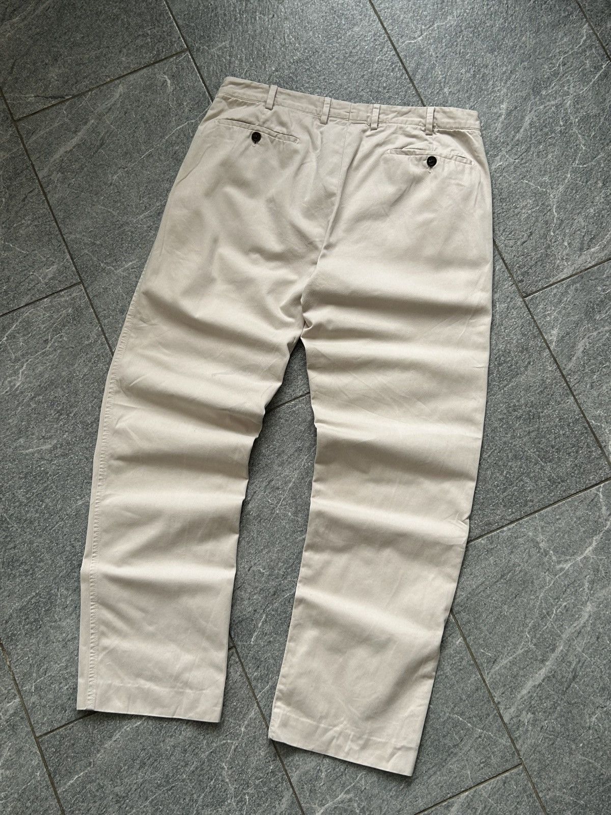 Prada Vintage Casual pants prada beige Size US 33 - 6 Thumbnail