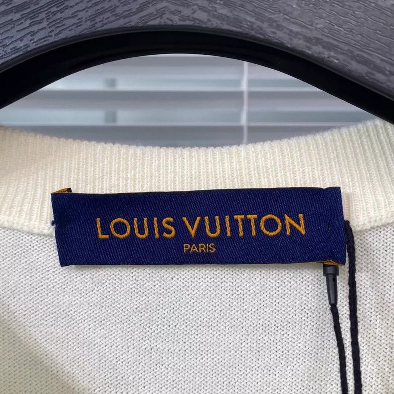 Louis Vuitton Louis Vuitton Duck intarsia short sleeves 2504-Nextarrow Size US M / EU 48-50 / 2 - 3 Thumbnail