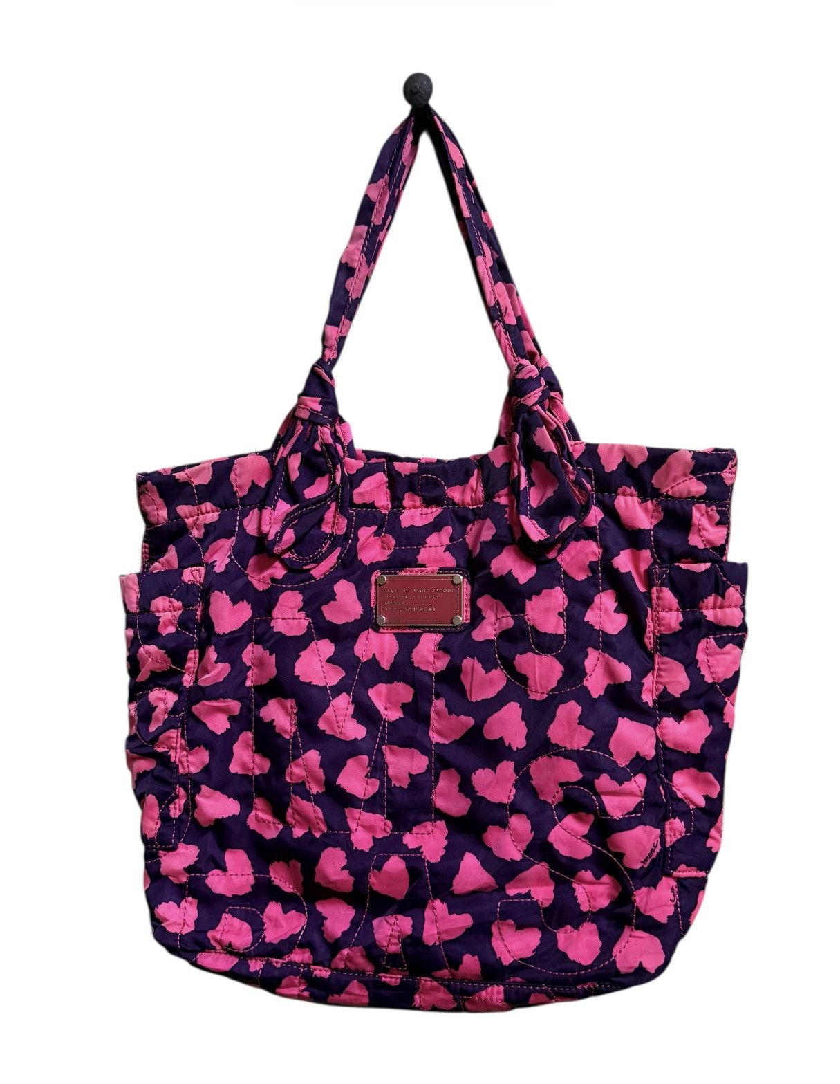Marc by Marc Jacobs MARC JACOBS Totes Bag Nylon Heart-Prints Size ONE SIZE - 3 Thumbnail