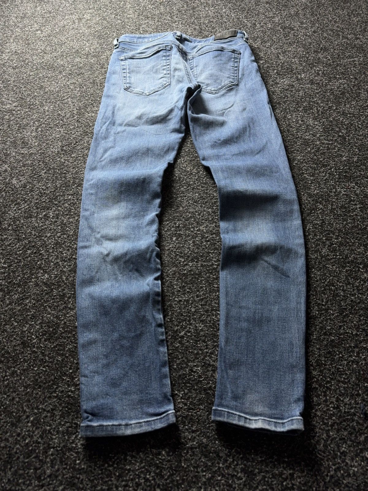 Diesel Luxury 00s Y2K Diesel SLANDY Super Skinny Jeans Light Wash Size 28" / US 6 / IT 42 - 11 Thumbnail