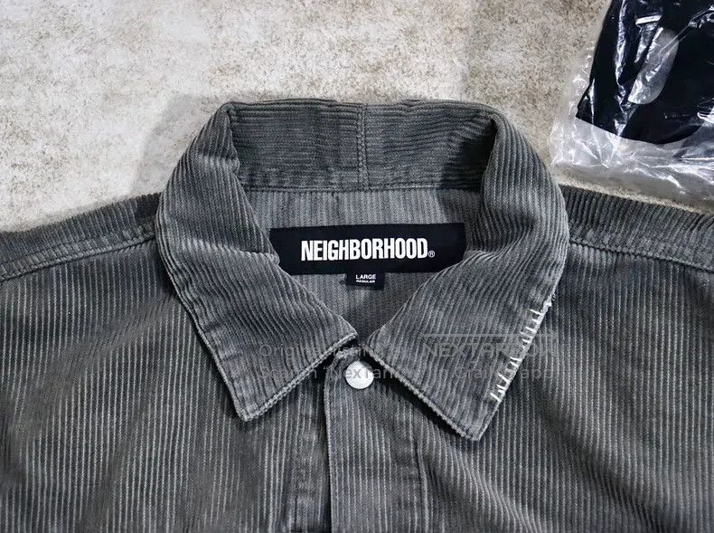 Neighborhood Neighborhood Velvet Corduroy Jacket, Outerwear, Size L, De Size US L / EU 52-54 / 3 - 5 Thumbnail