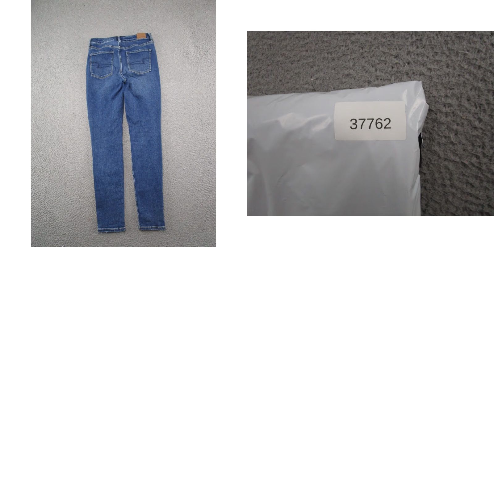 American Eagle Outfitters American Eagle Outfitters Jegging Jeans Size 8 Distressed Blue Super Stretch Hi Rise 5-Pocket Womens Size 30" / US 8 / IT 44 - 9 Thumbnail
