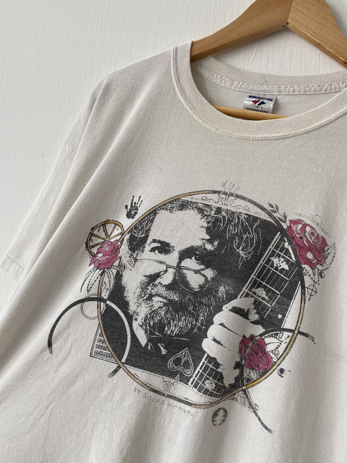 Band Tees × Vintage Vintage Y2K Jerry Garcia Band T-shirt Size US XL / EU 56 / 4 - 2 Thumbnail