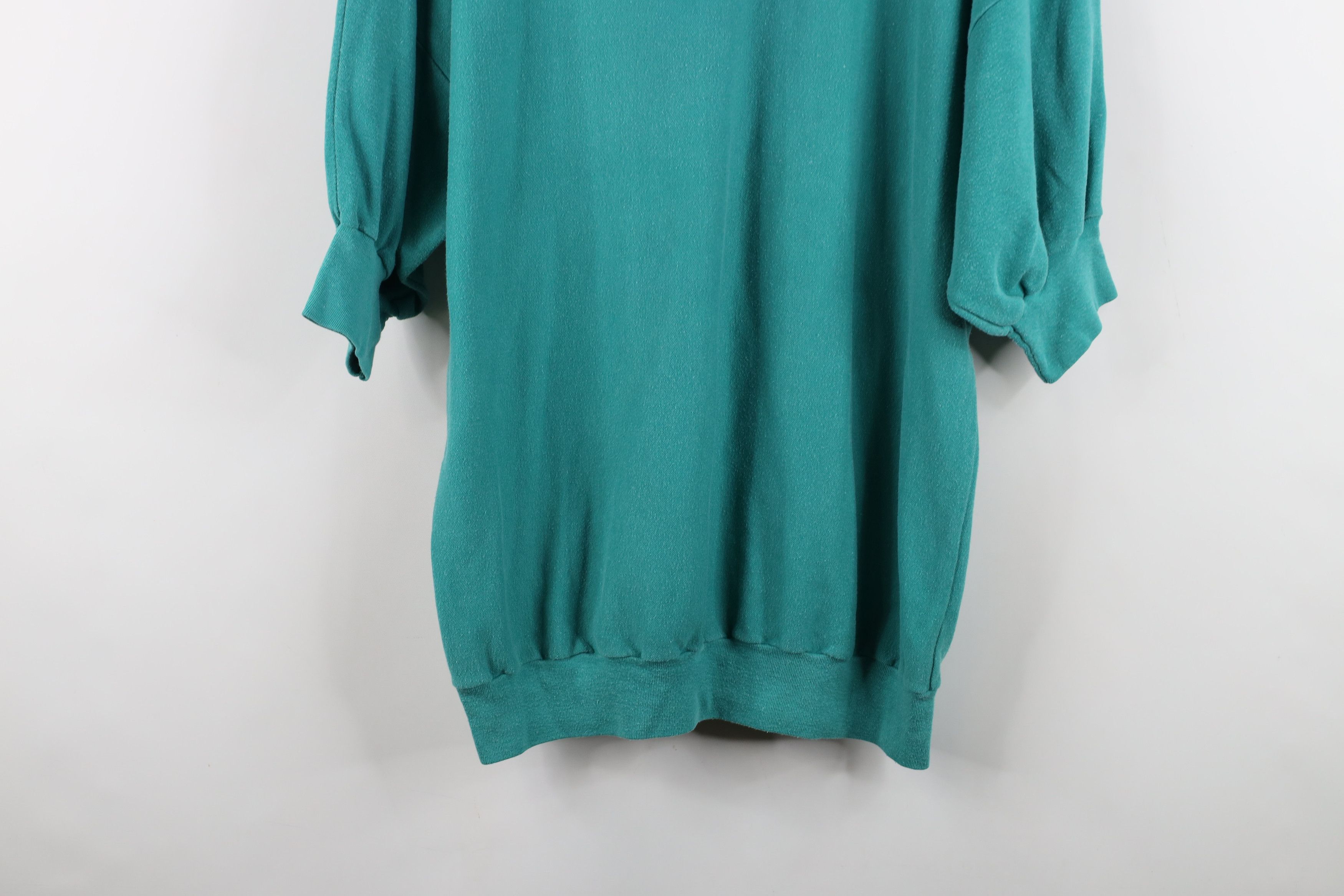 Vintage Vintage 80s Streetwear Dolphins Dolman Sleeve Sweatshirt USA Size XL / US 12-14 / IT 48-50 - 13 Thumbnail