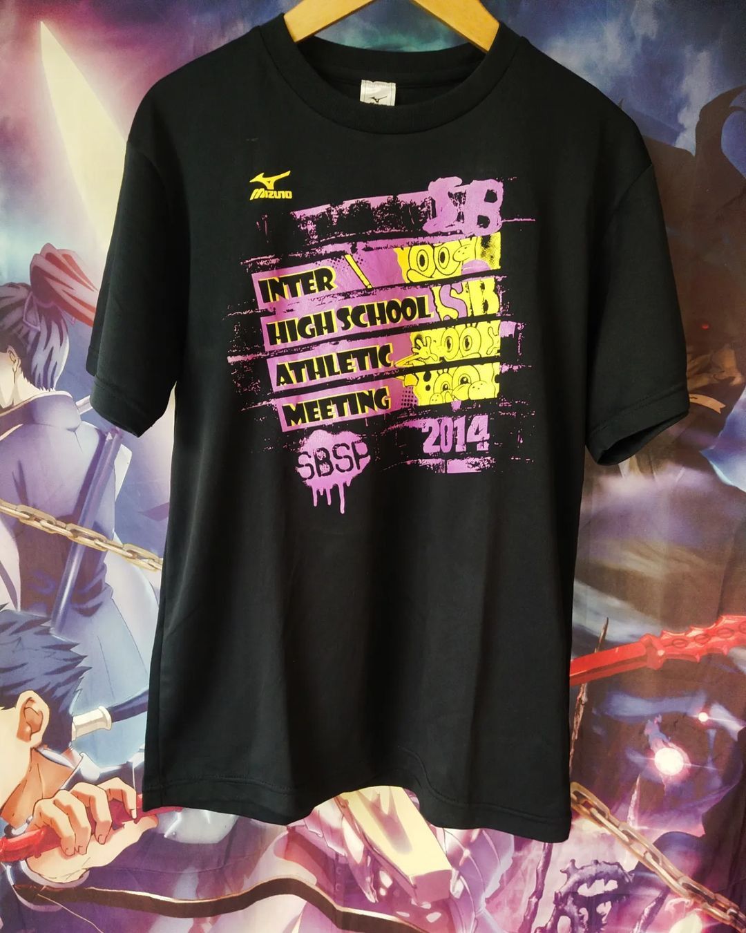 Cartoon Network × Mizuno × Nickelodeon Spongebob Squarepants x Mizuno SBSP 2014 Jersey Cartoon Tees Size US L / EU 52-54 / 3 - 1 Thumbnail