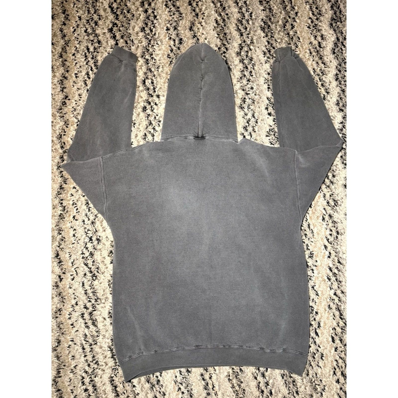 Vintage VINTAGE Oarsman Hoodie Unisex Adults Large Gray 90s UCONN College University Pullover Hooded Mens Womens Size US L / EU 52-54 / 3 - 5 Thumbnail