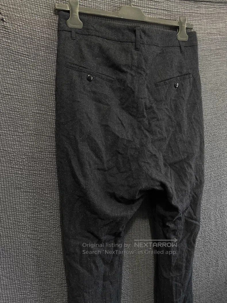 Rick Owens Rick Owens 13 FW Mainline Double Wool Crotch Trousers Size US 36 / EU 52 - 5 Thumbnail