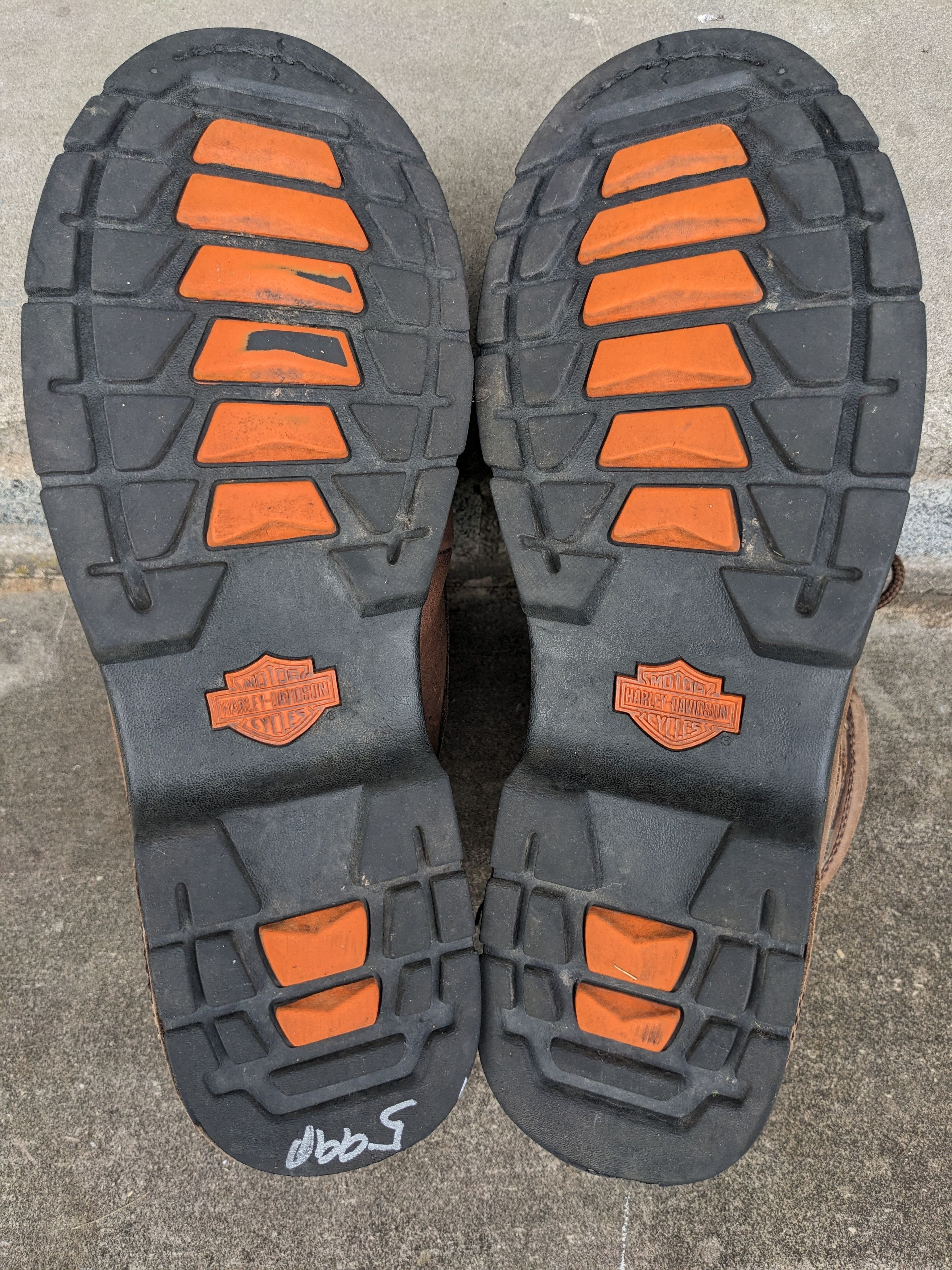Designer × Harley Davidson Harley Davidson Motorcycle Lace Up Boots Men's 10.5 94174 Size US 10.5 / EU 43-44 - 9 Thumbnail