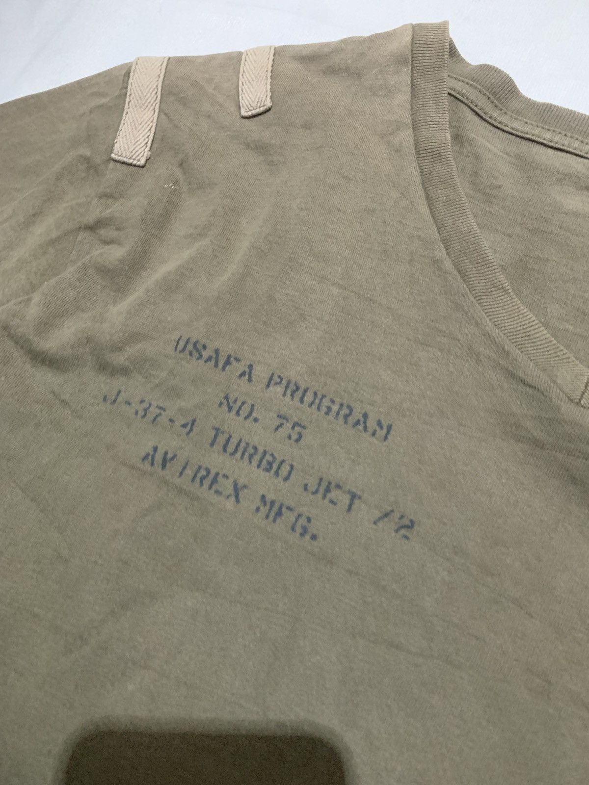 Avirex × Marithe + Francois Girbaud Vintage Avirex Pocket Patch Poem Tee Shirt Size US M / EU 48-50 / 2 - 5 Thumbnail