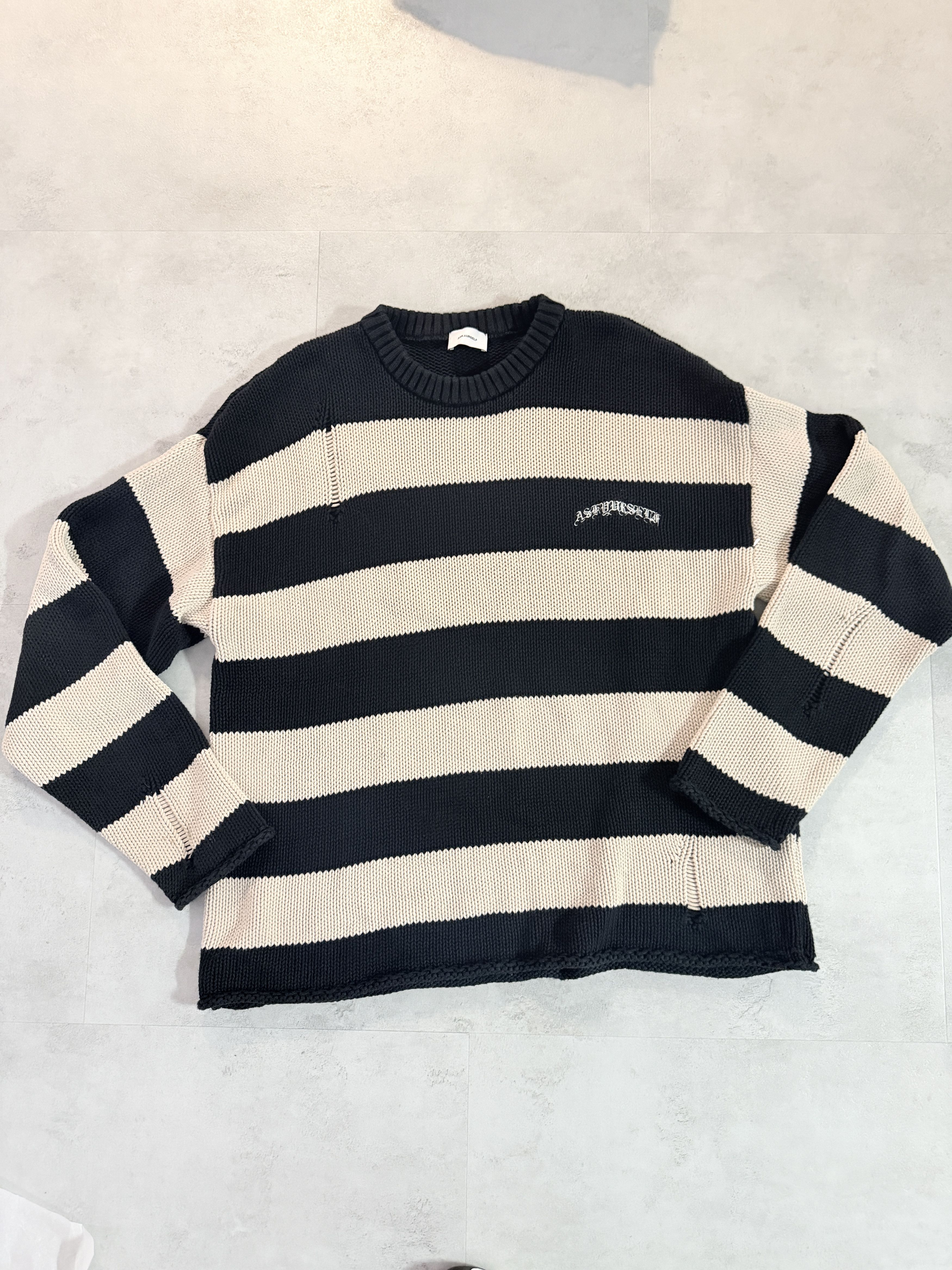 Askyurself Askyourself Striped oe knit Size US L / EU 52-54 / 3 - 1 Thumbnail