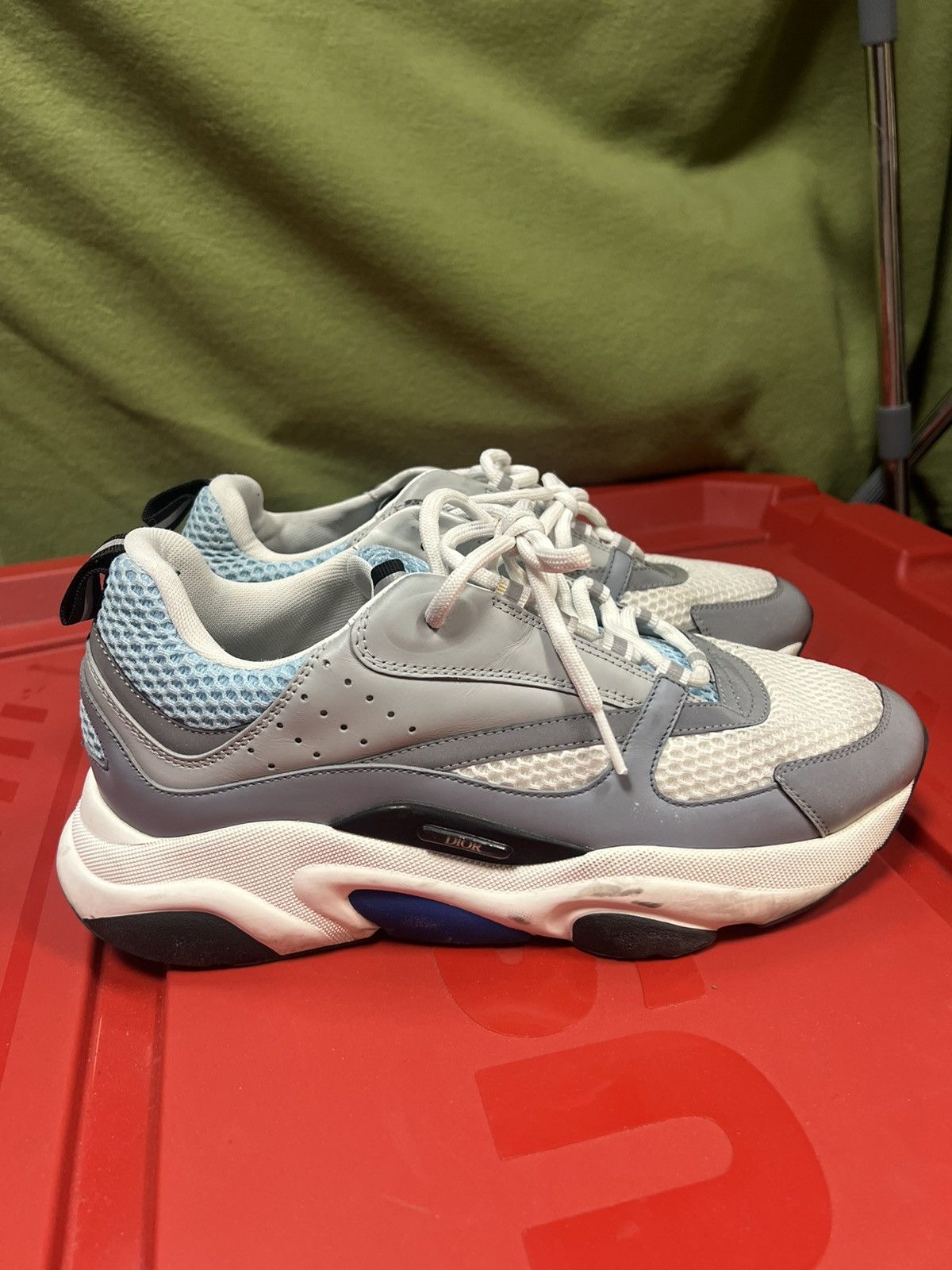 Christian Dior Monsieur × Dior Dior b22 white Blue men’s size 43 Size US 10 / EU 43 - 1 Thumbnail