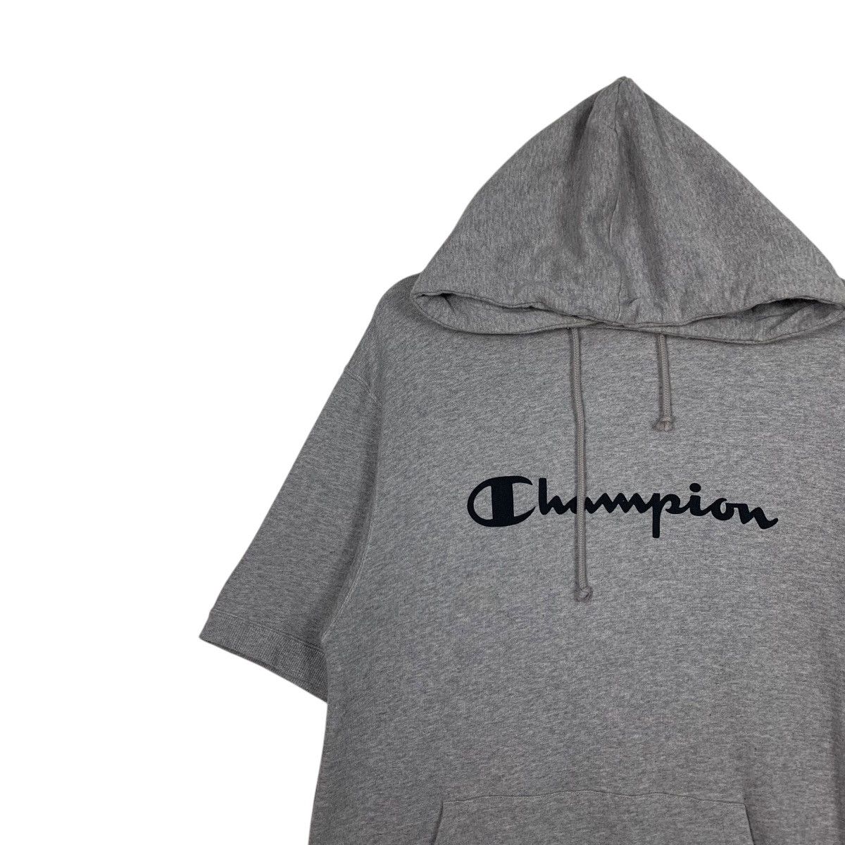Champion CHAMPION Big Logo Short Sleeve Hoodies Pullover #2014-C87 Size XXL / US 16-18 / IT 52-54 - 6 Thumbnail