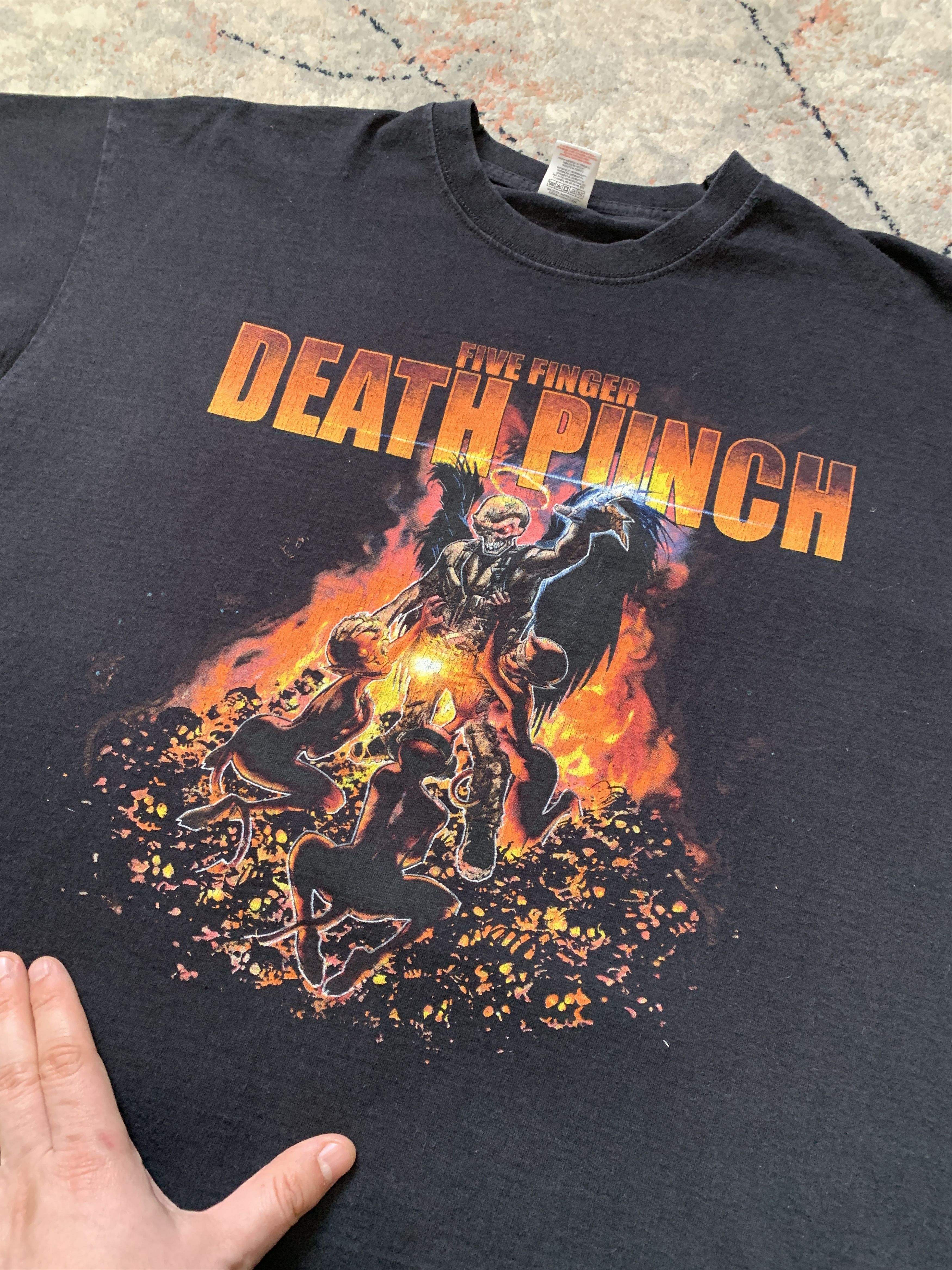 Band Tees Death Pinch Five Fingers 2013 Tour Size US XL / EU 56 / 4 - 3 Thumbnail
