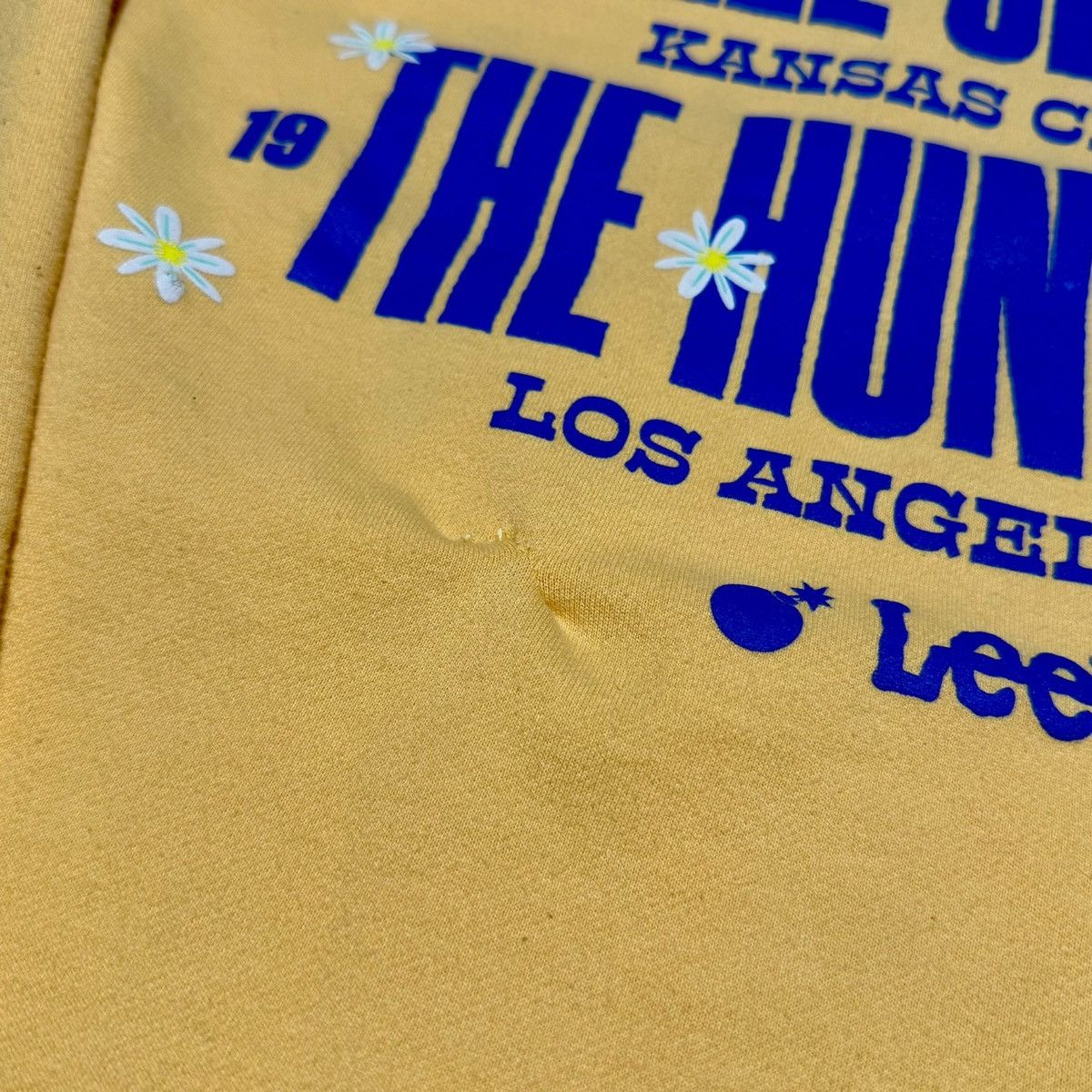 Lee × The Hundreds The Hundreds Lee Logo Yellow Hoodie Sweatshirt Adult Small Size US S / EU 44-46 / 1 - 5 Thumbnail