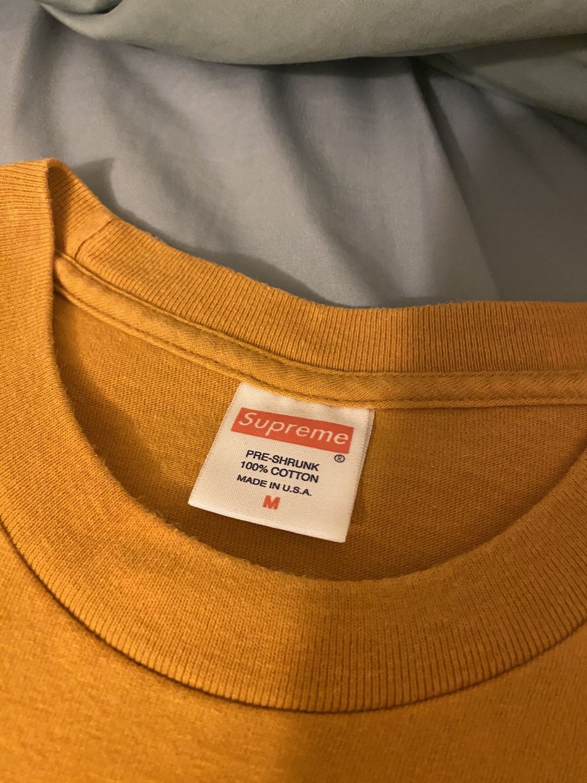 Supreme Supreme KRS One Tee Gold Size M Size US M / EU 48-50 / 2 - 2 Thumbnail