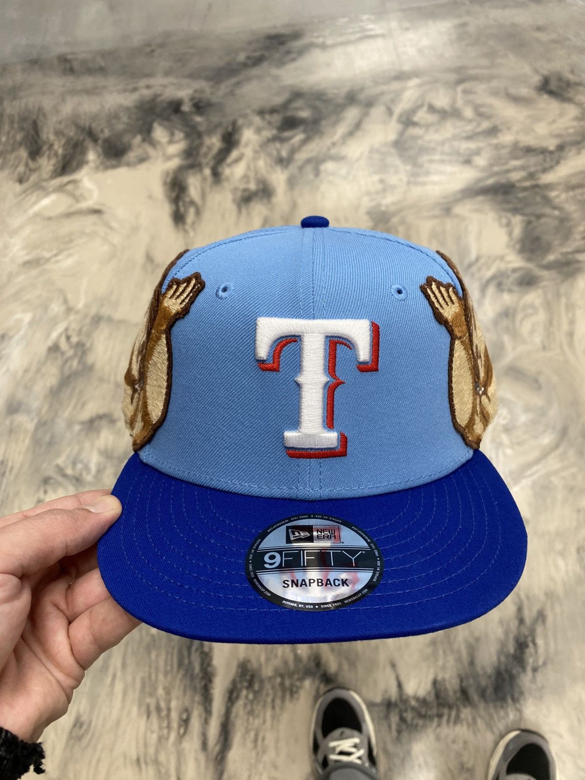 Jon Stan NYC × MLB × New Era New era x Jon Stan Texas Rangers SnapBack hat authentic Size ONE SIZE - 10 Thumbnail