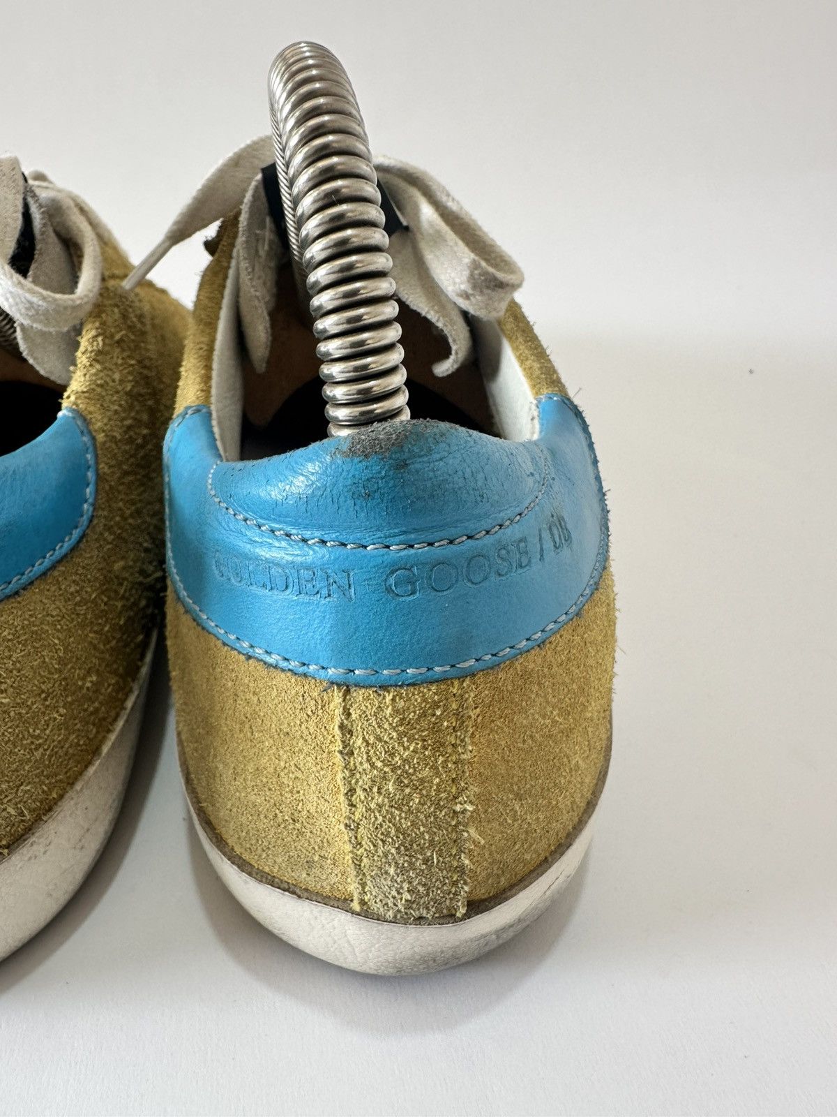 Golden Goose Multicolor Suede Superstar Lace Up Sneakers