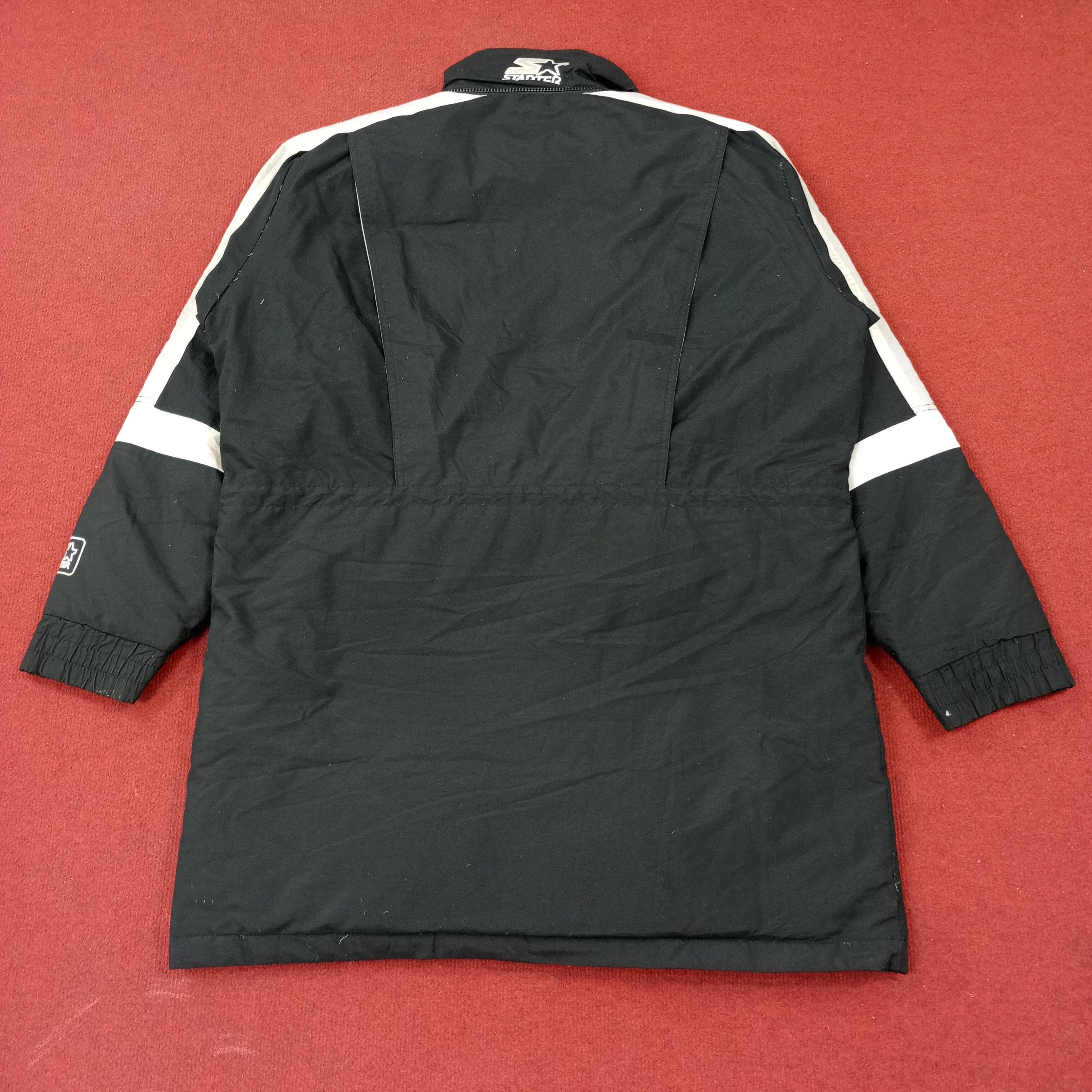 NFL × Starter × Vintage Raiders NFL American Football Team Jacket c230n24 Size US XXL / EU 58 / 5 - 3 Thumbnail