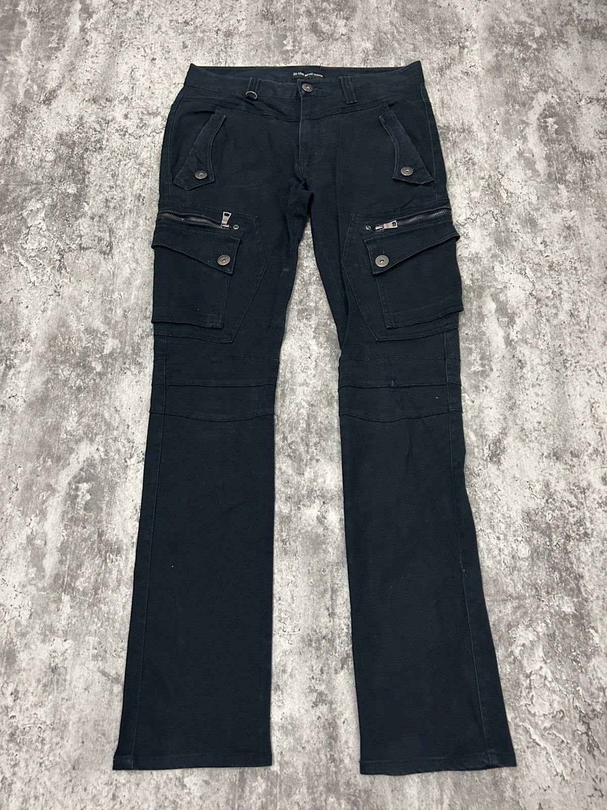 Hysteric Glamour × In The Attic × Japanese Brand In The Attic Homme zip Cargo Pants Size US 31 - 2 Thumbnail