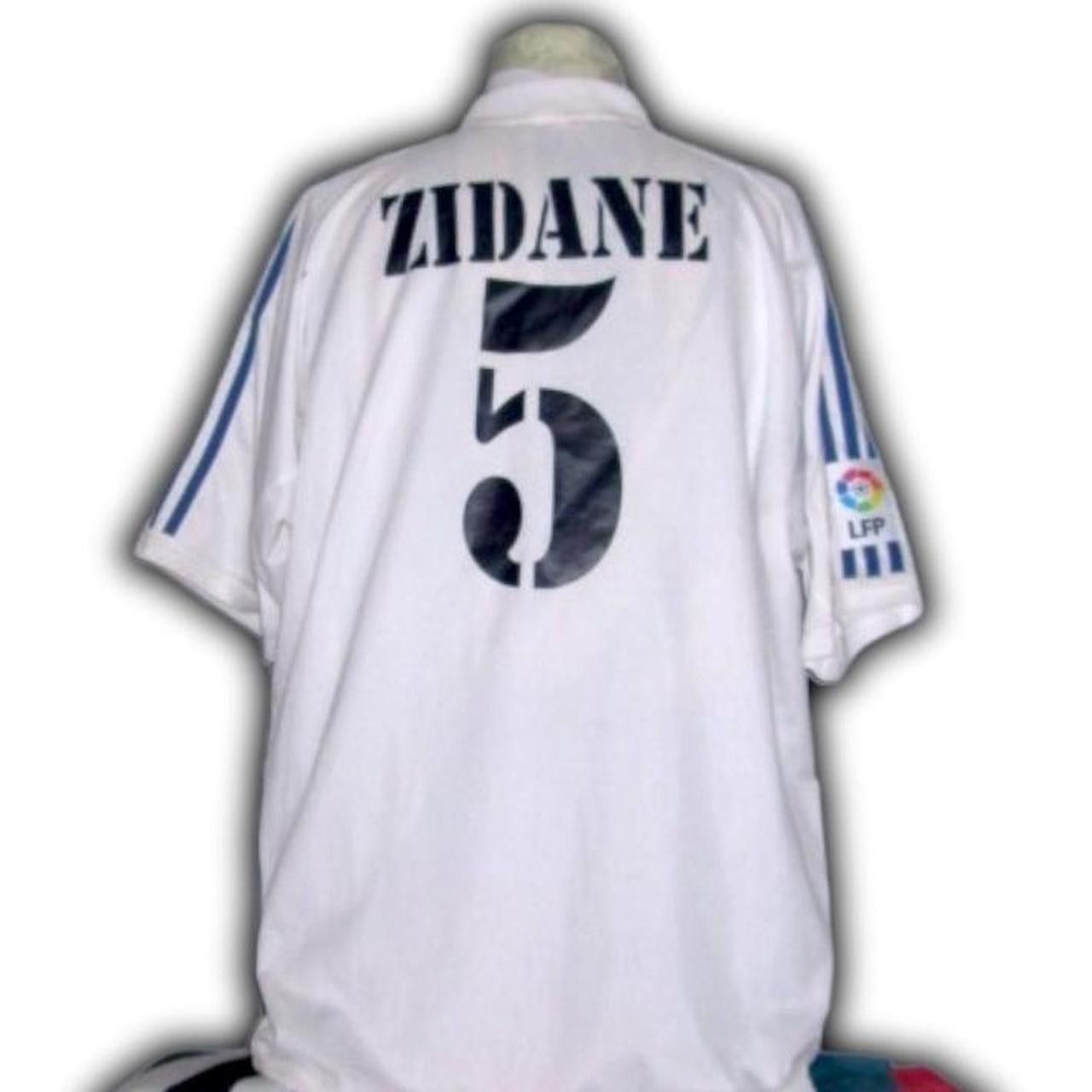 Adidas Real Madrid Spain 2001 2002 Home Shirt Jersey Camiseta Size US XL / EU 56 / 4 - 3 Thumbnail