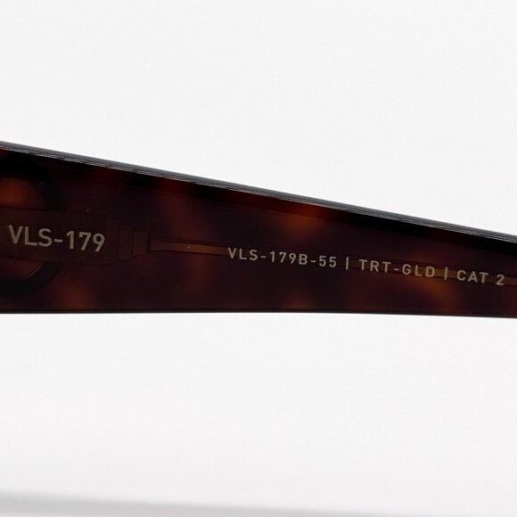 Valentino NEW VALENTINO SUNGLASSES VLS-179B HAVANA/GREEN GEOMETRIC WOM Size ONE SIZE - 7 Thumbnail