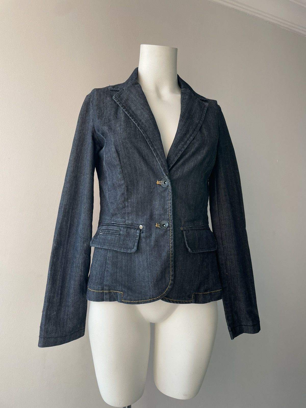 Vintage y2k denim jacket Size S / US 4 / IT 40 - 7 Thumbnail