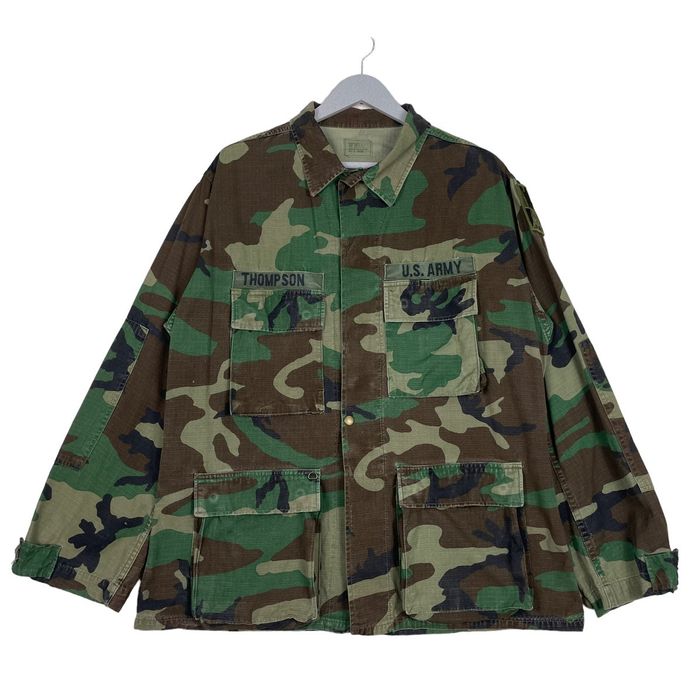 Vintage 💥VINTAGE US ARMY MILITARY CAMOUFLAGE FIELD JACKET | Grailed