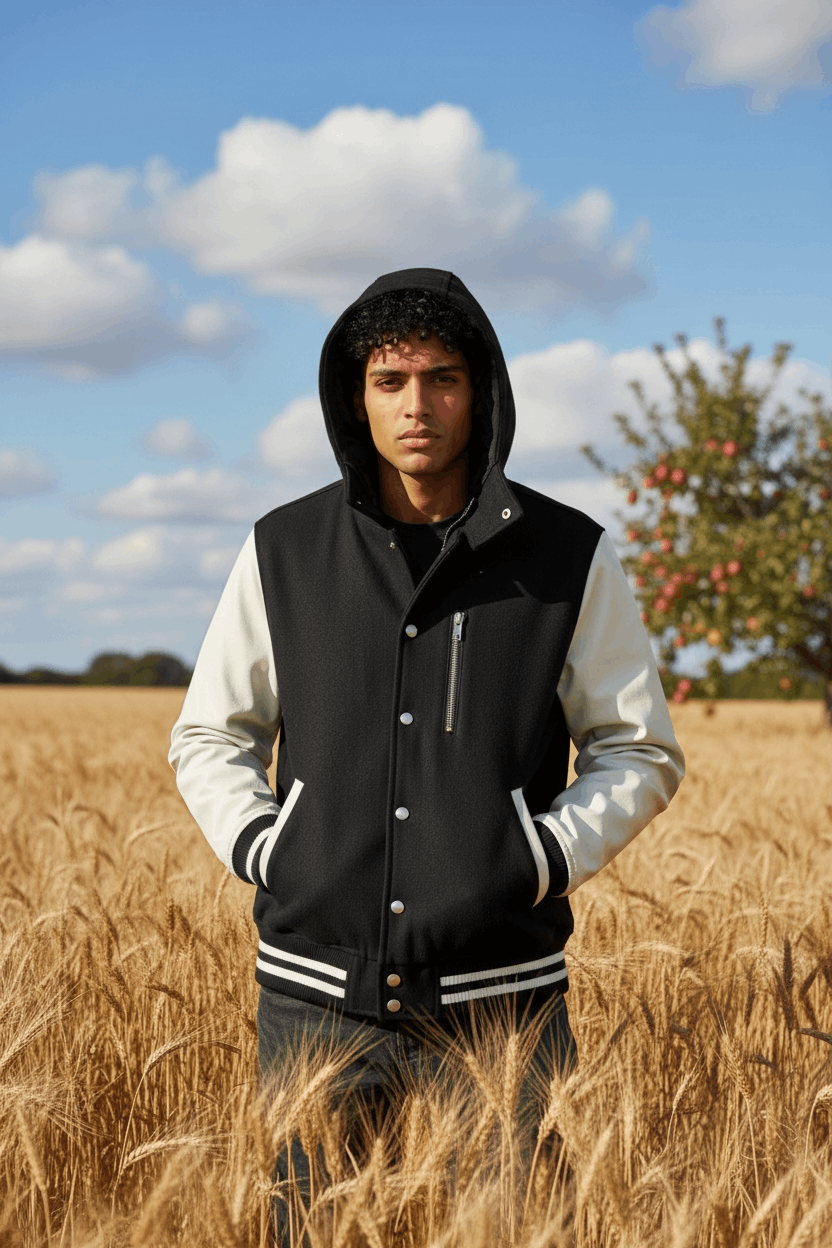 Beams Plus BEAMS HEART Varsity Jacket With Hoodie Size US S / EU 44-46 / 1 - 1 Thumbnail