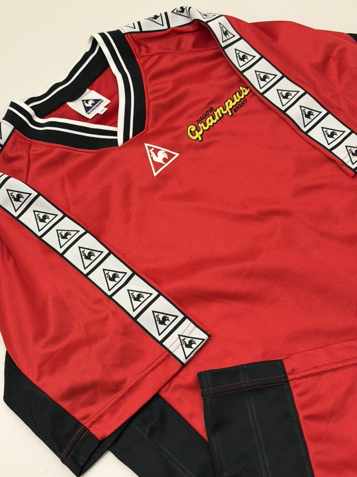 Le Coq Sportif Vintage 90s Y2K Nagoya Grampus Eight J.League Le Coq Sportif Size US XL / EU 56 / 4 - 5 Thumbnail