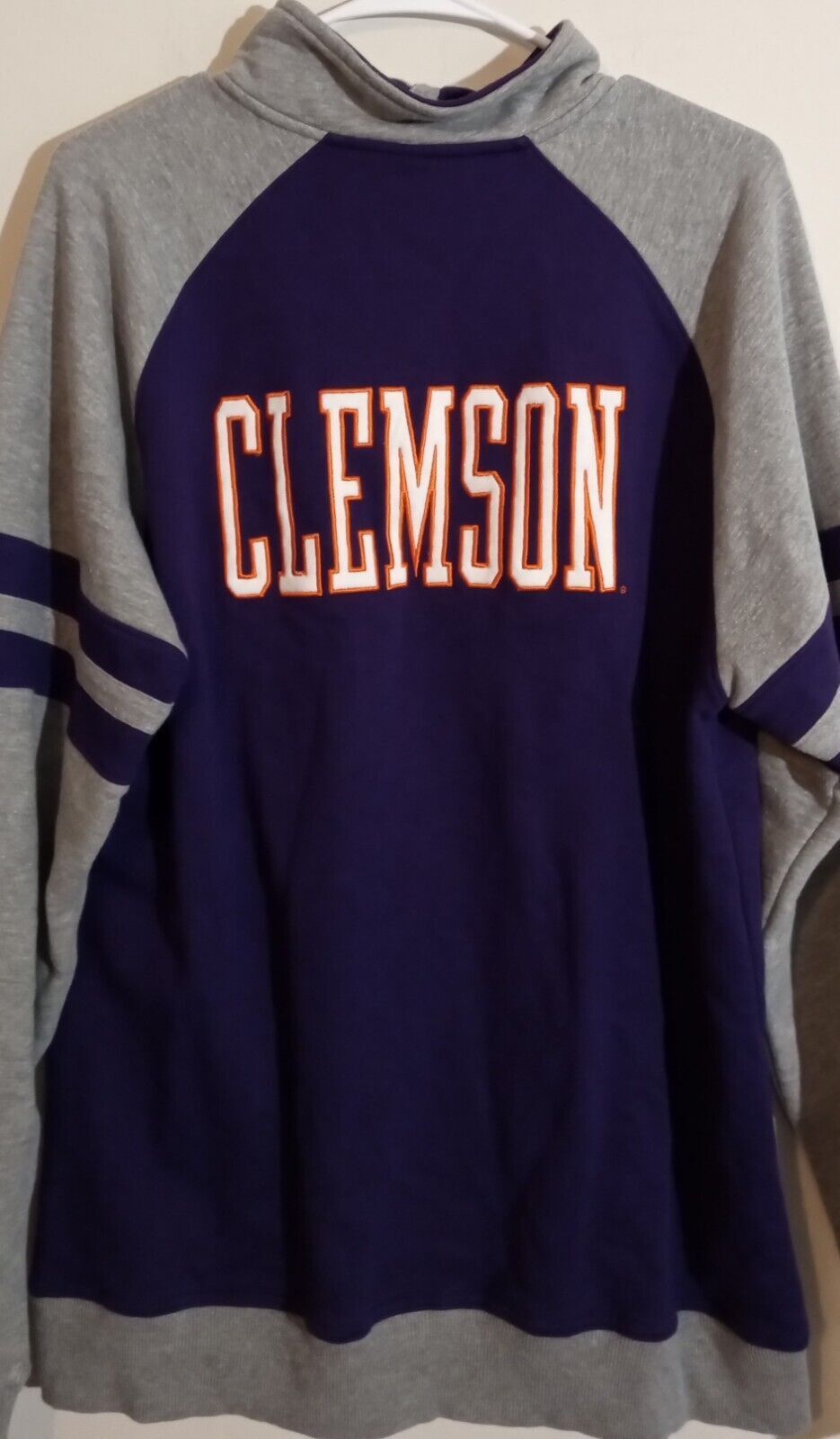 Champion Clemson University Tigers Champion 1/4 Zip Pullover Large Size US L / EU 52-54 / 3 - 4 Thumbnail