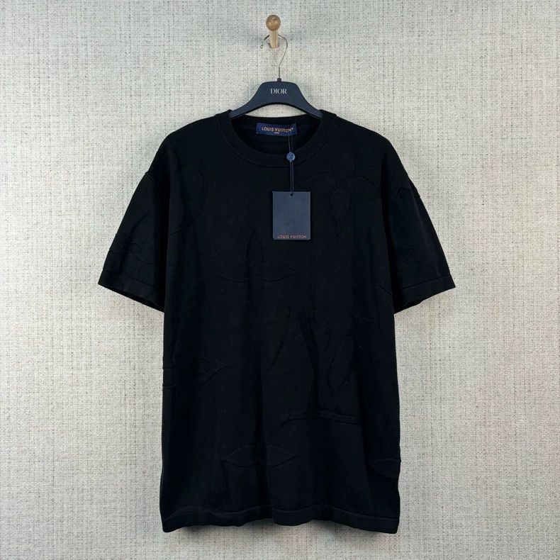 Louis Vuitton Louis Vuitton SS25 three-flower embossed logo knitted shor Size US M / EU 48-50 / 2 - 1 Thumbnail